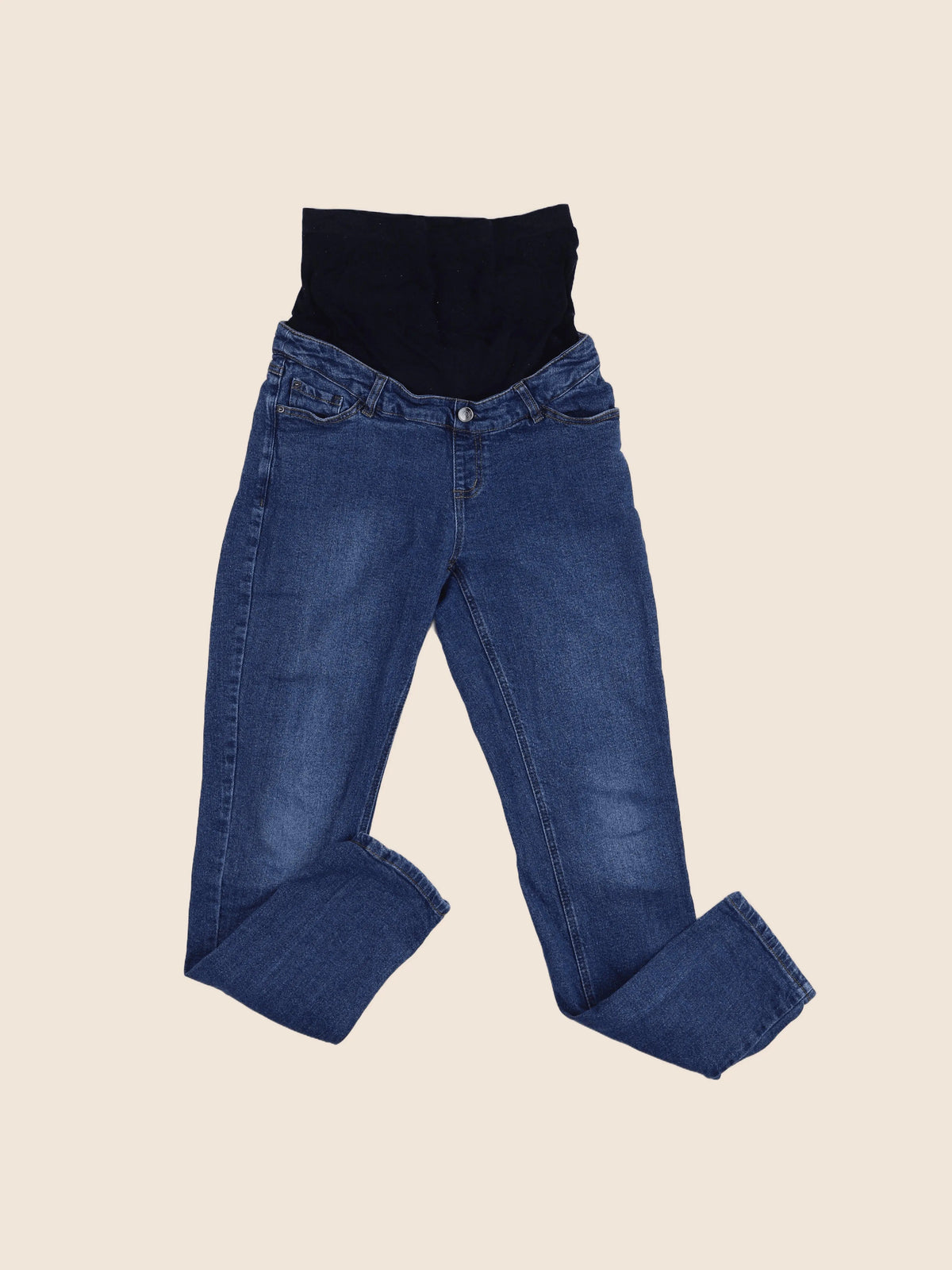 Vertbaudet - jean grossesse bleu - 34