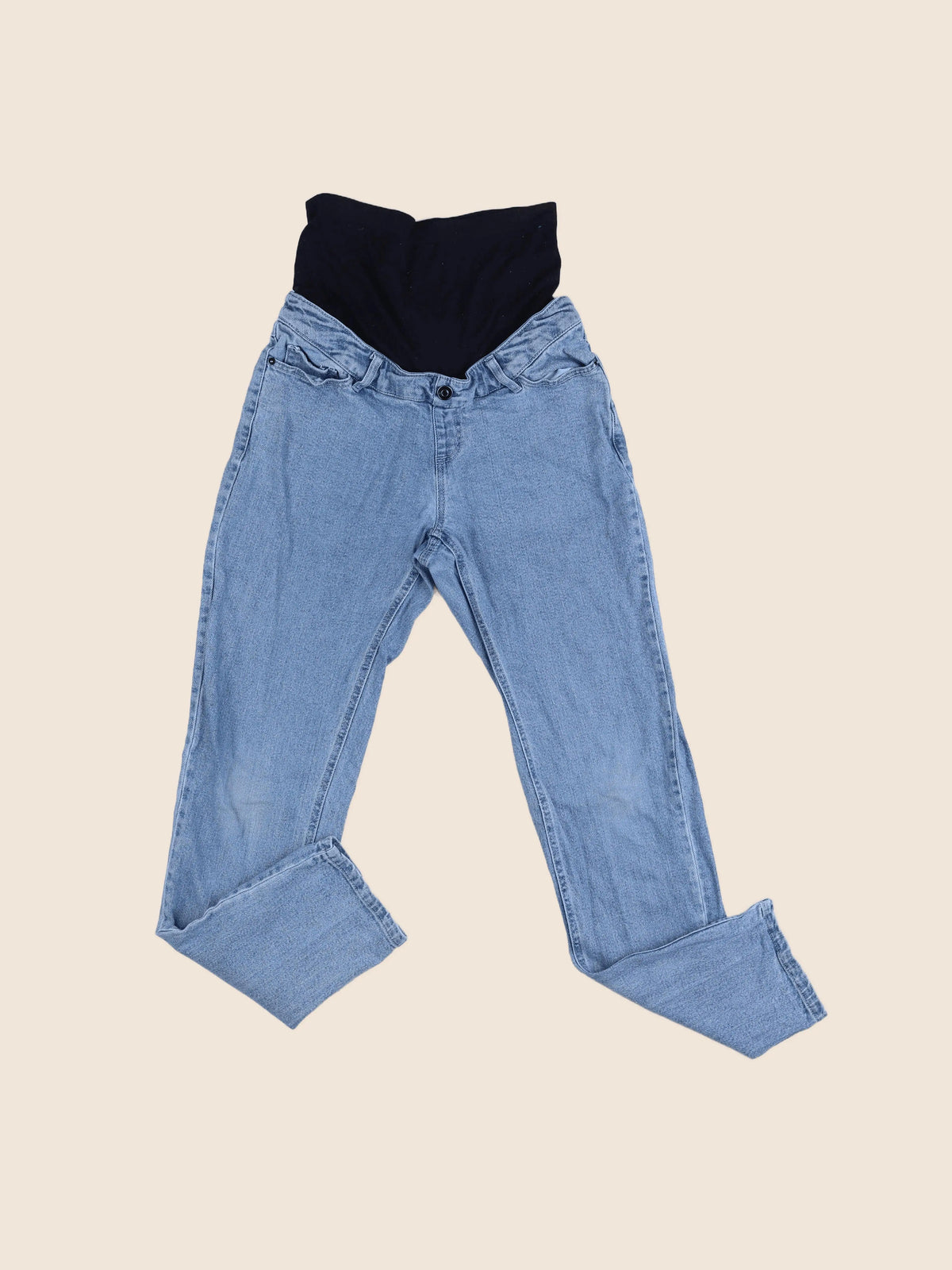 Vertbaudet - jean grossesse bleu - 34