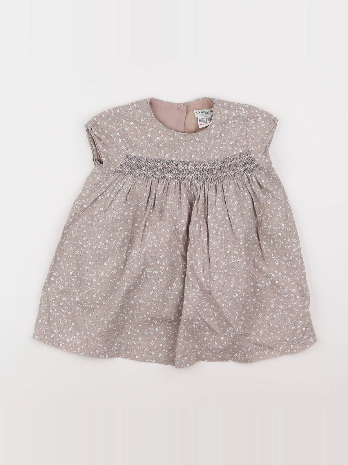 Cyrillus - robe taupe - 18 mois