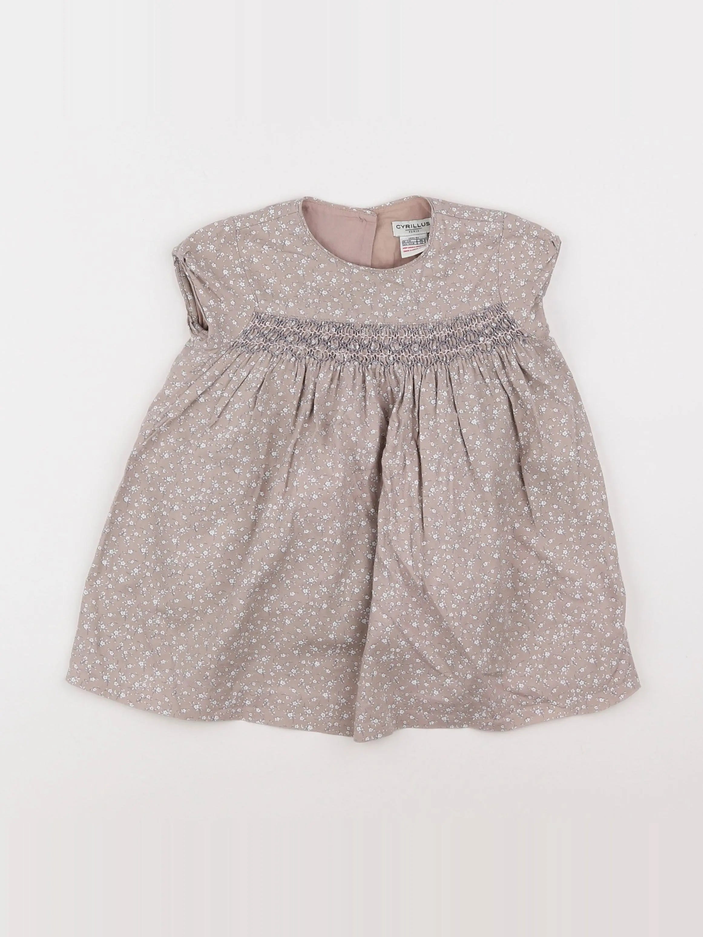 Cyrillus - robe taupe - 18 mois
