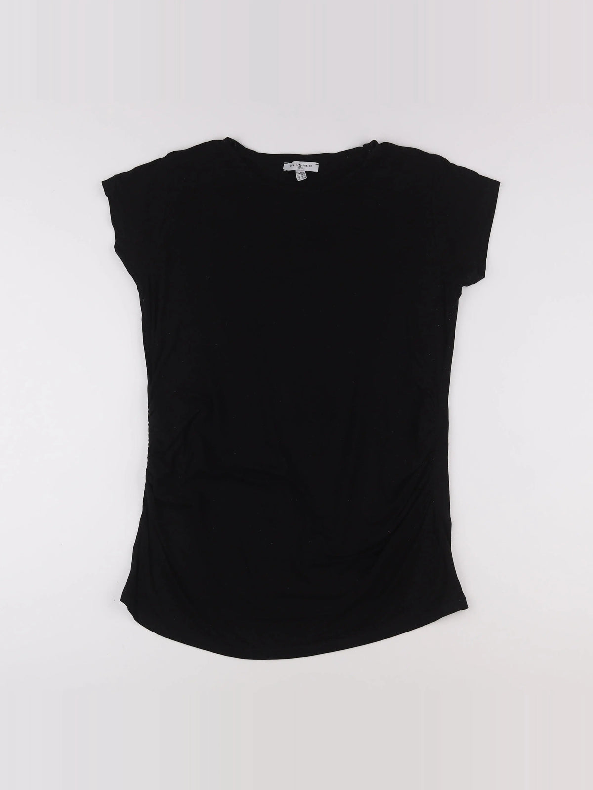 Envie de fraise - tee-shirt grossesse noir - 44 à 46