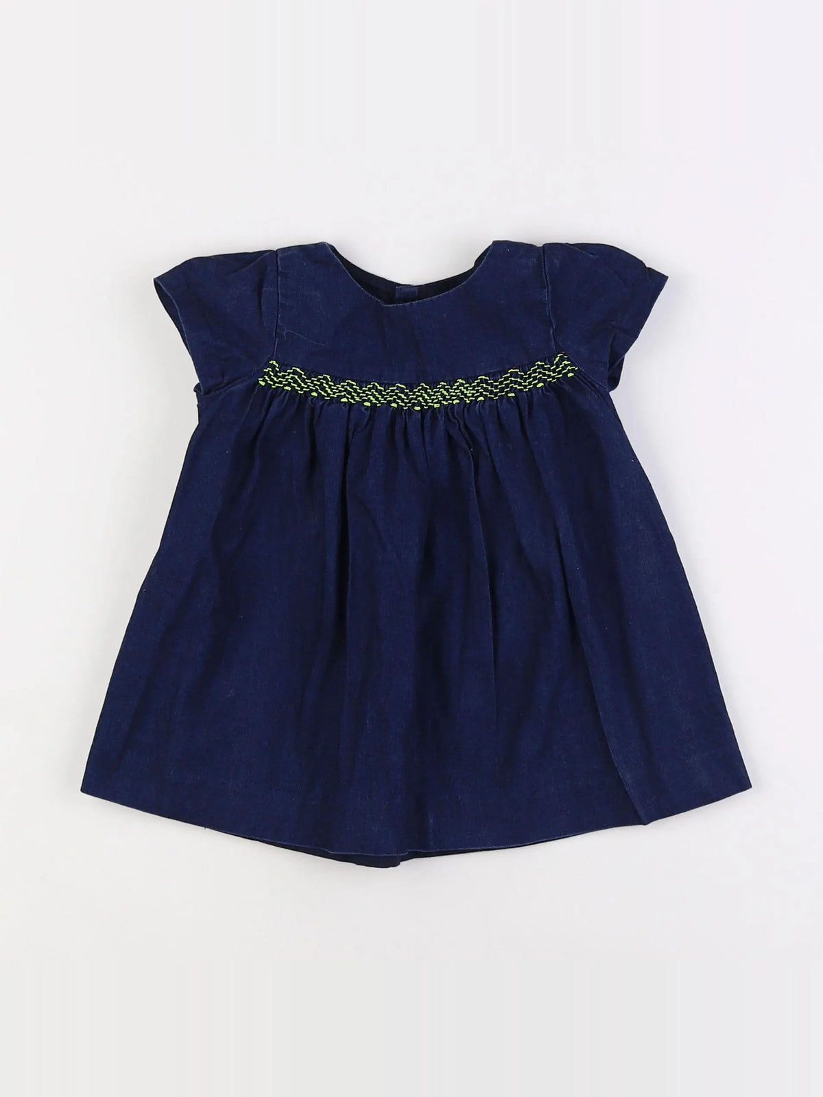 Jacadi - robe bleu - 12 mois
