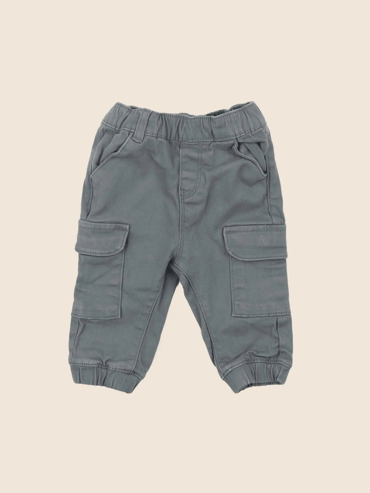 Vertbaudet - pantalon vert - 3 mois
