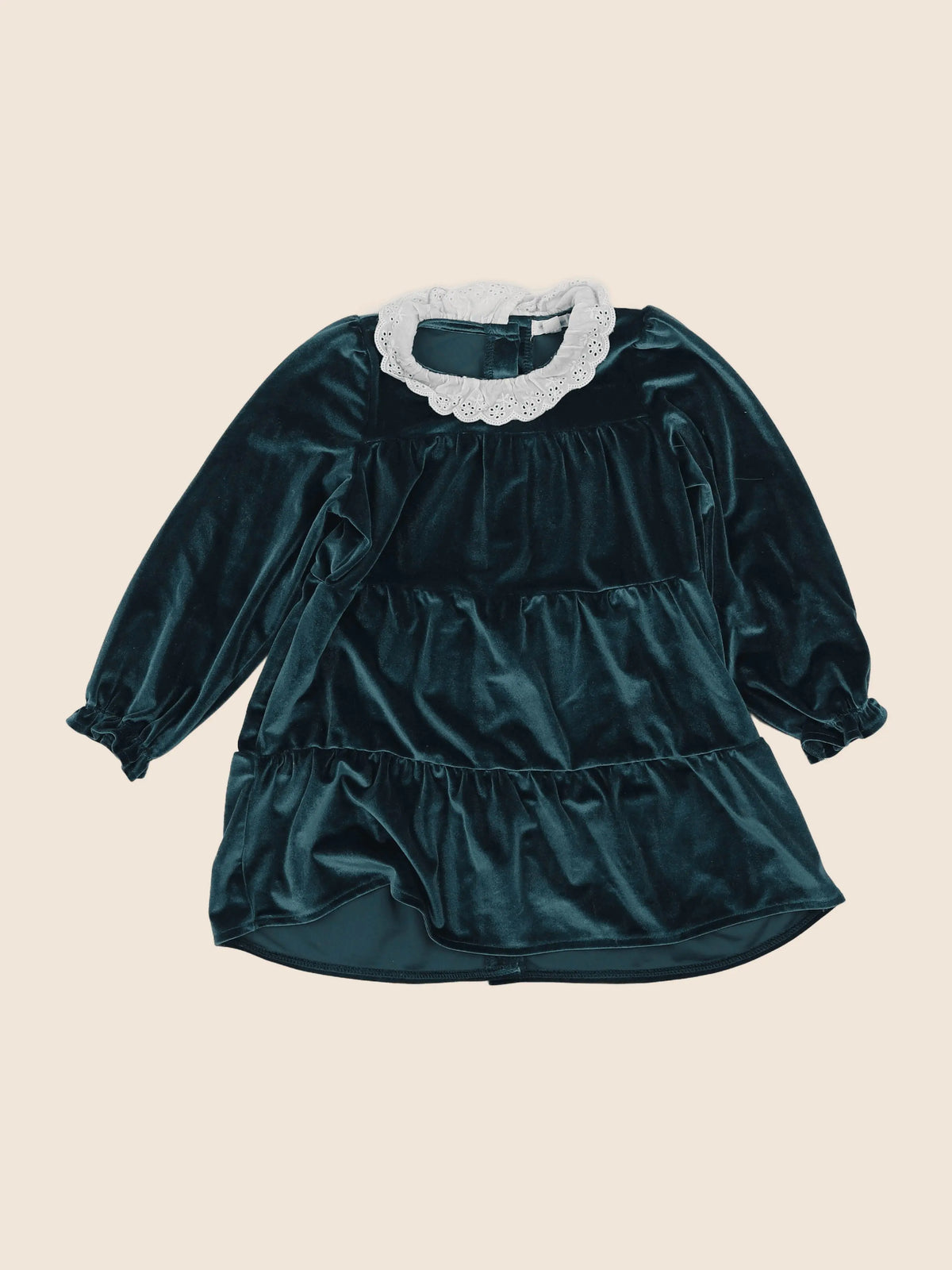 Vertbaudet - robe vert - 3 ans