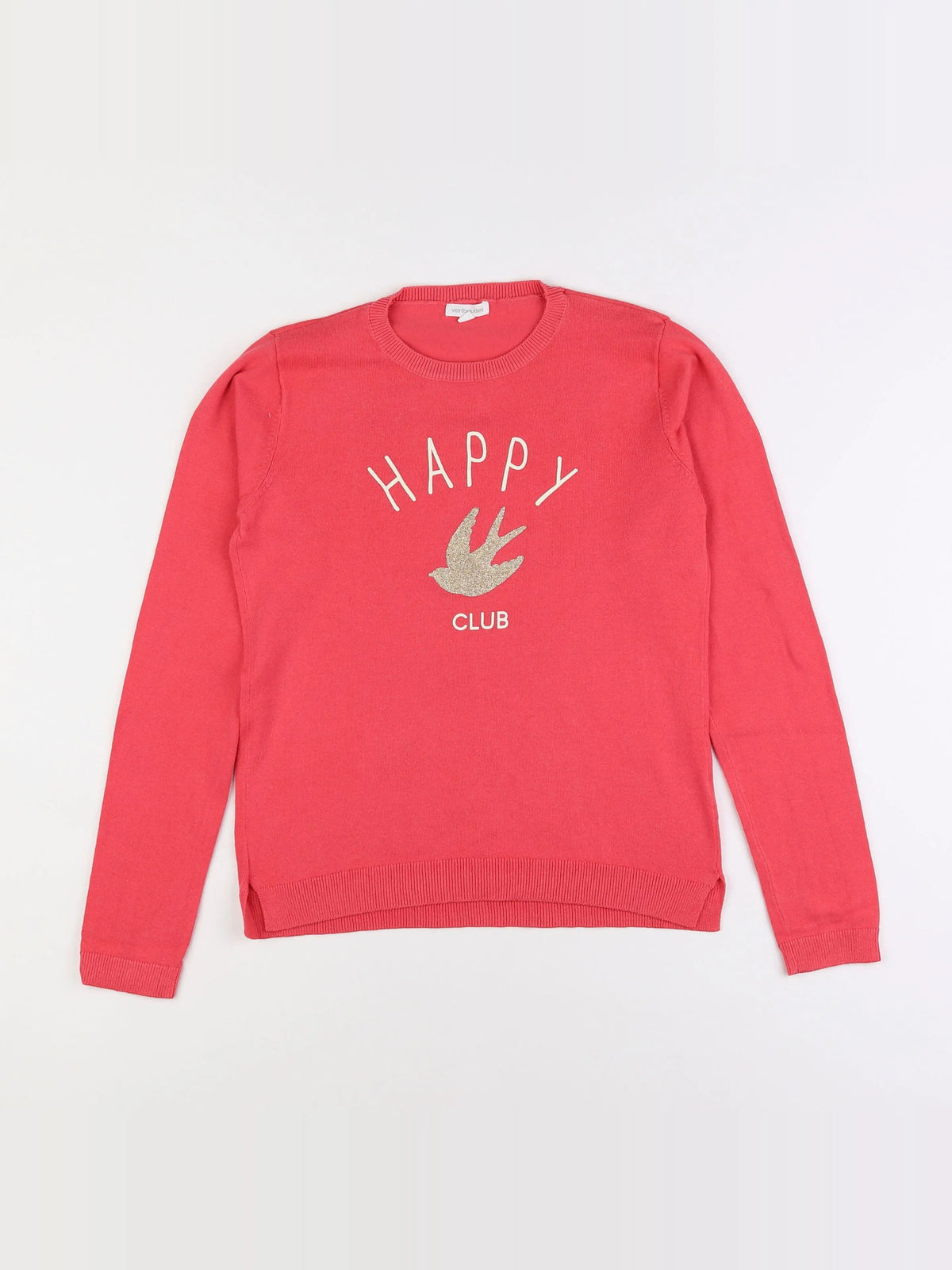 Vertbaudet - pull rose - 12 ans
