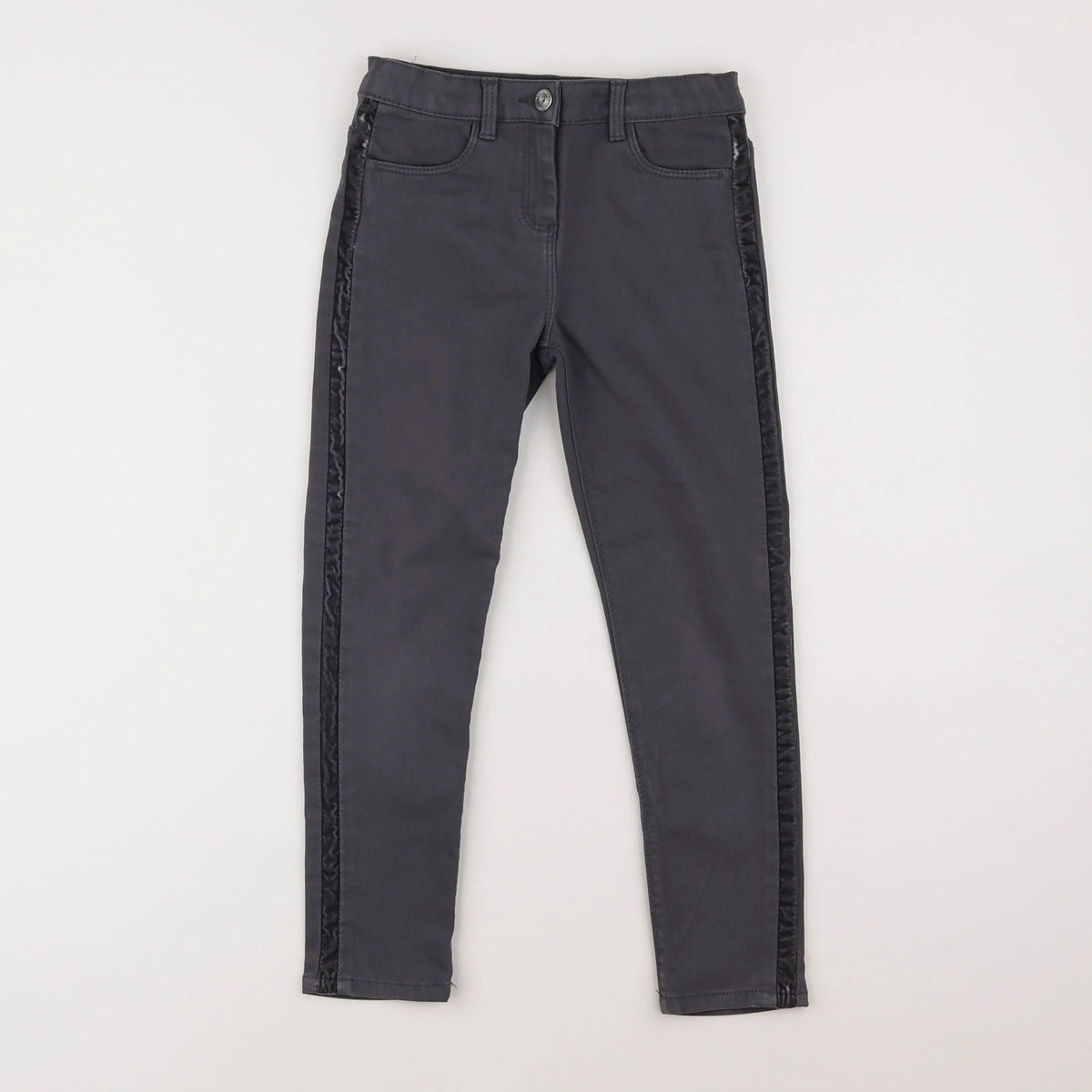 Vertbaudet - jean gris - 8 ans