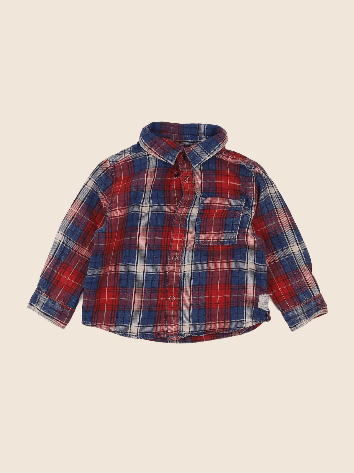 Zara - chemise multicolore - 9/12 mois