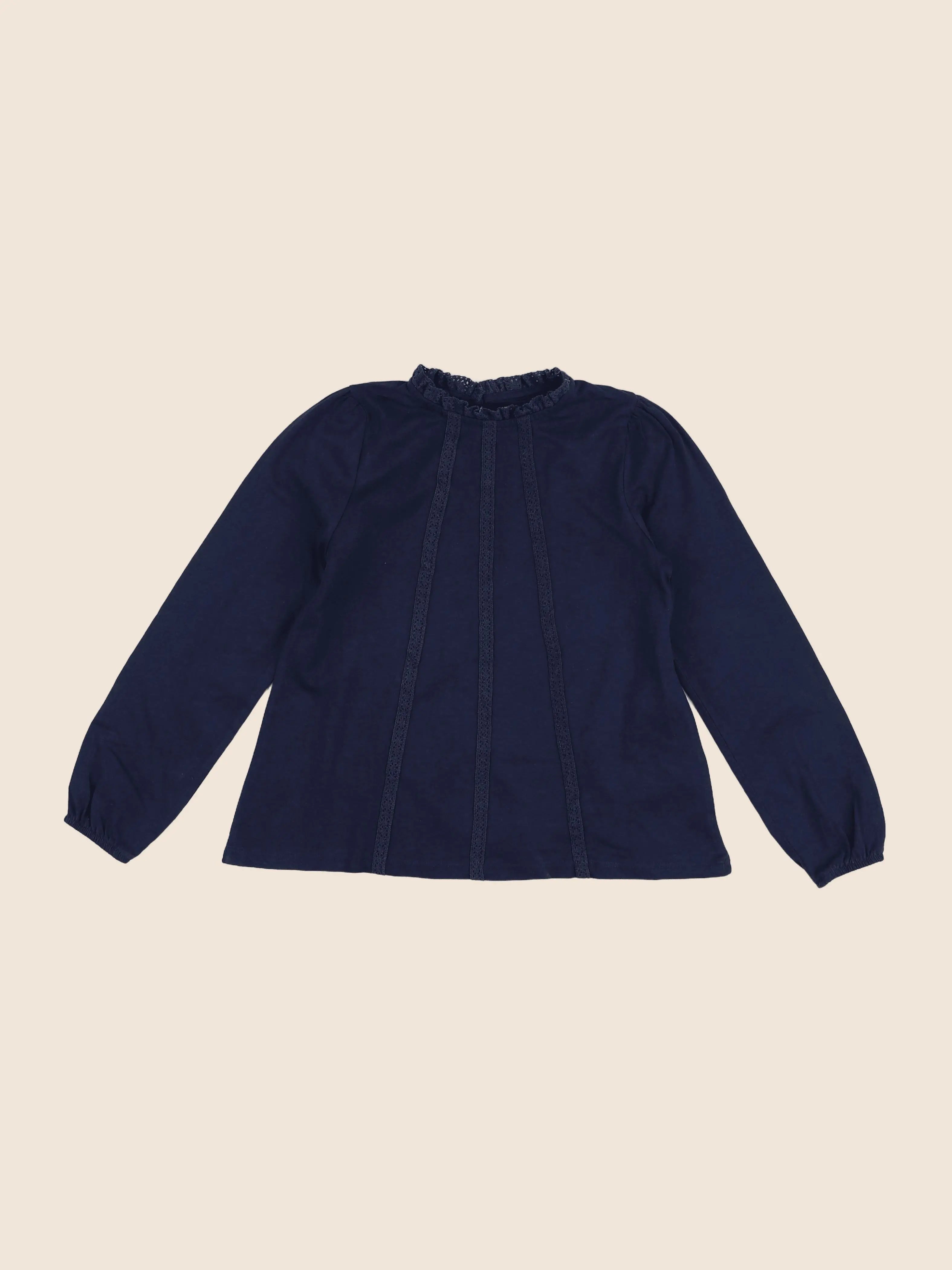 Vertbaudet - tee-shirt bleu - 8 ans