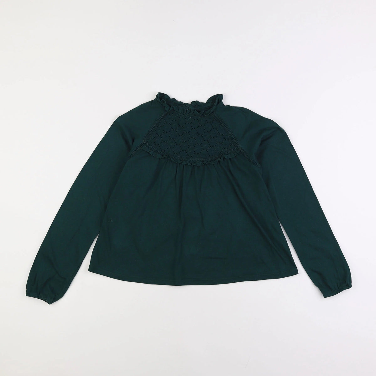Vertbaudet - tee-shirt vert - 10 ans