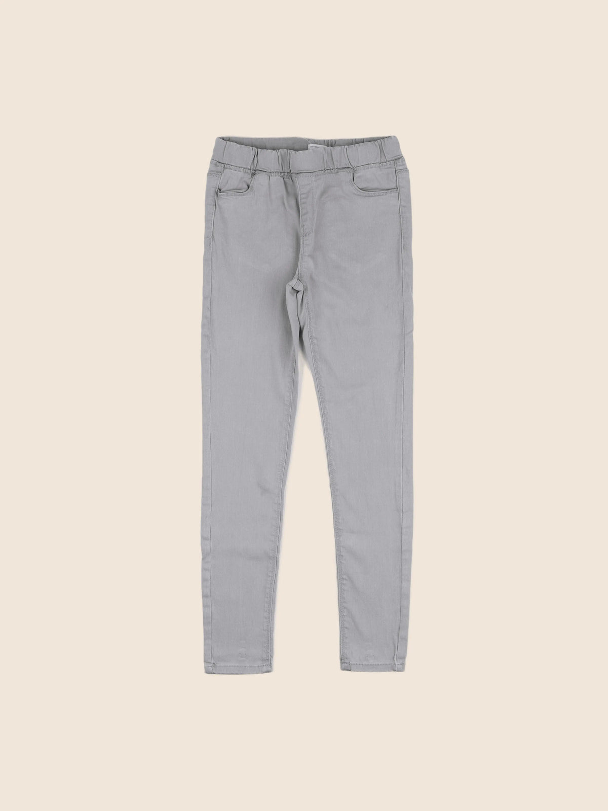 Vertbaudet - jegging gris - 12 ans
