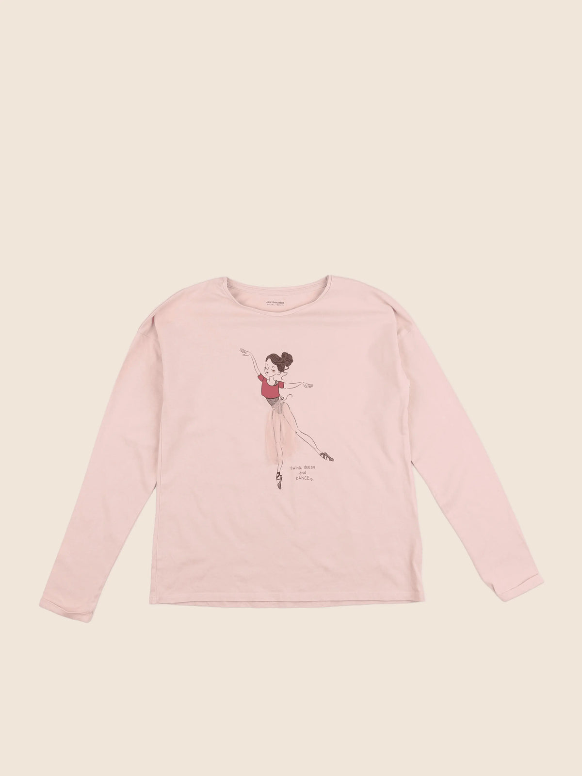 Vertbaudet - tee-shirt rose - 14 ans