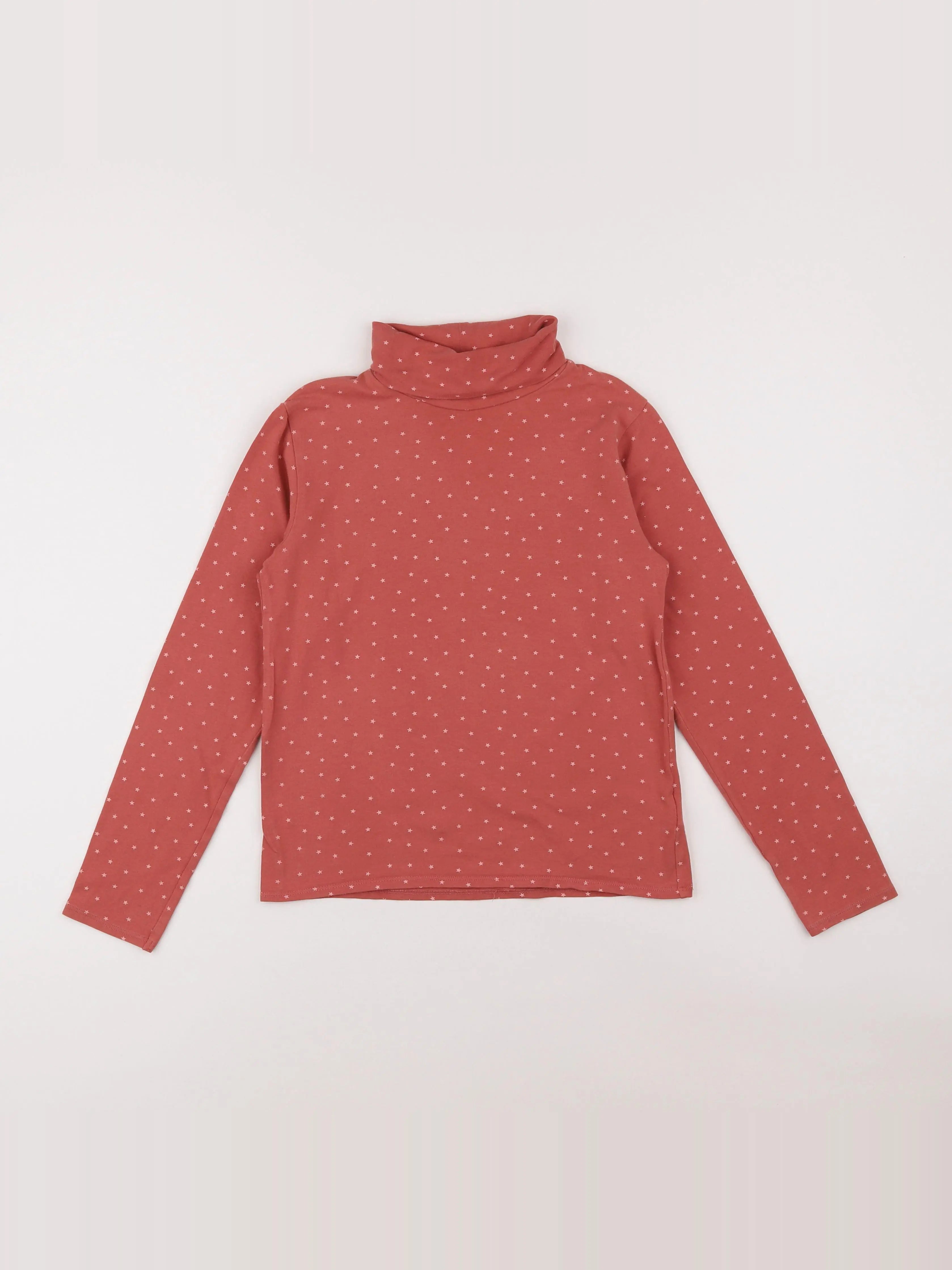 Vertbaudet - sous-pull rose - 10 ans