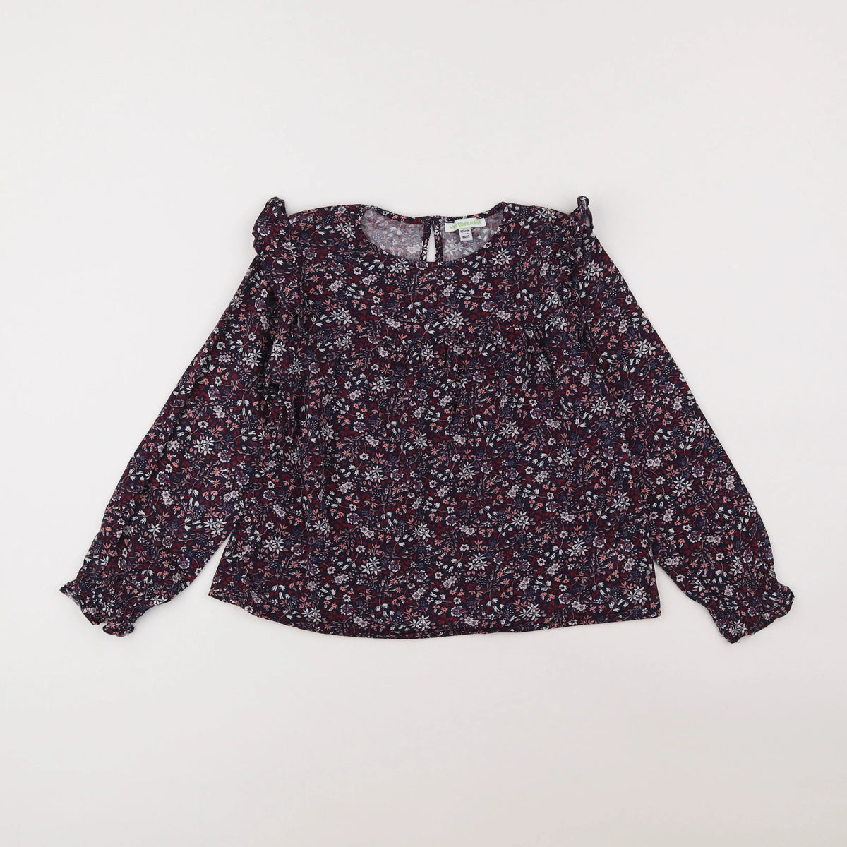 Vertbaudet - blouse violet - 8 ans