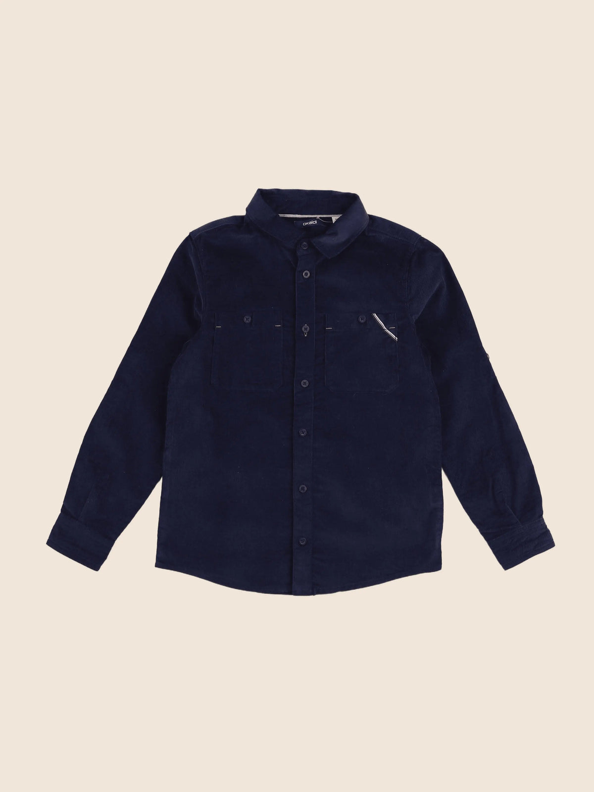 Okaidi - chemise bleu - 8 ans