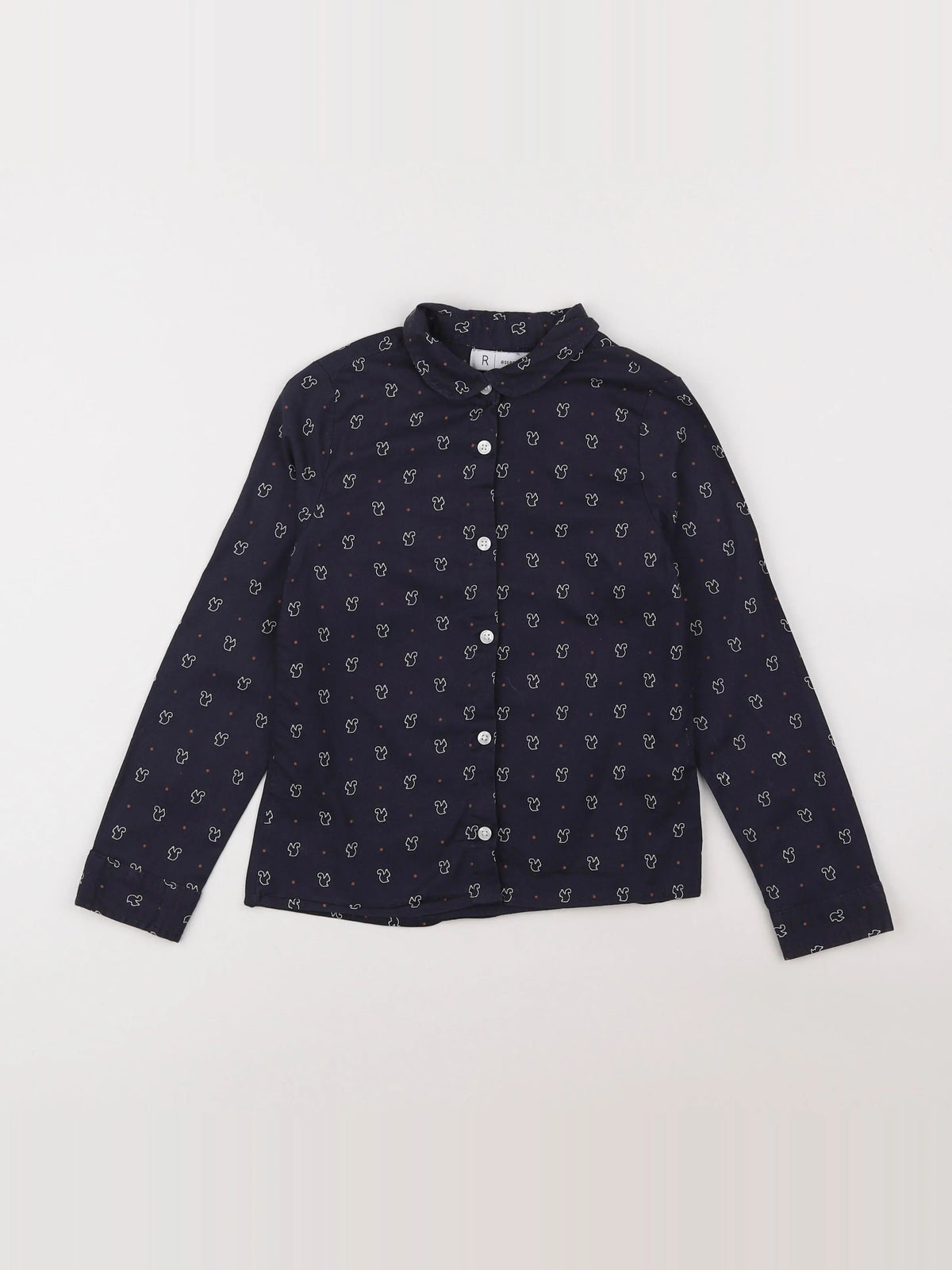 La Redoute - chemise gris - 8 ans