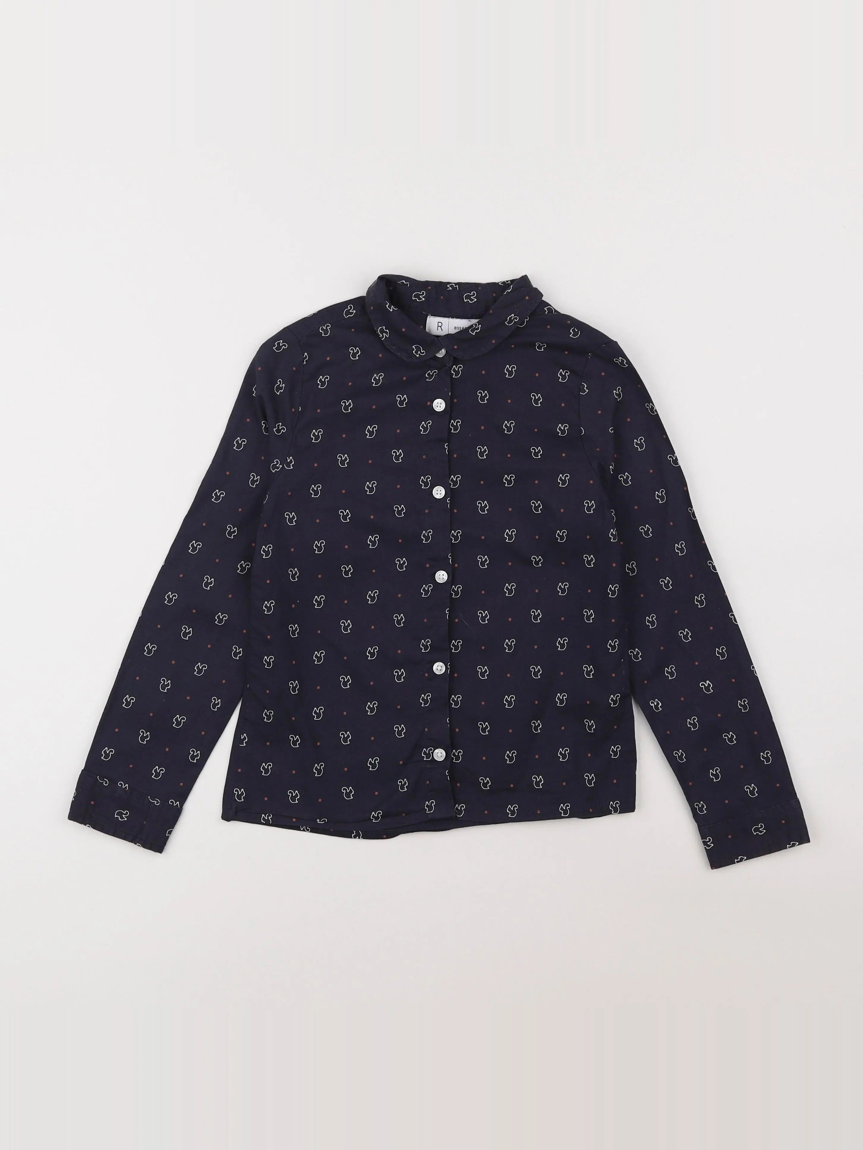 La Redoute - chemise gris - 8 ans