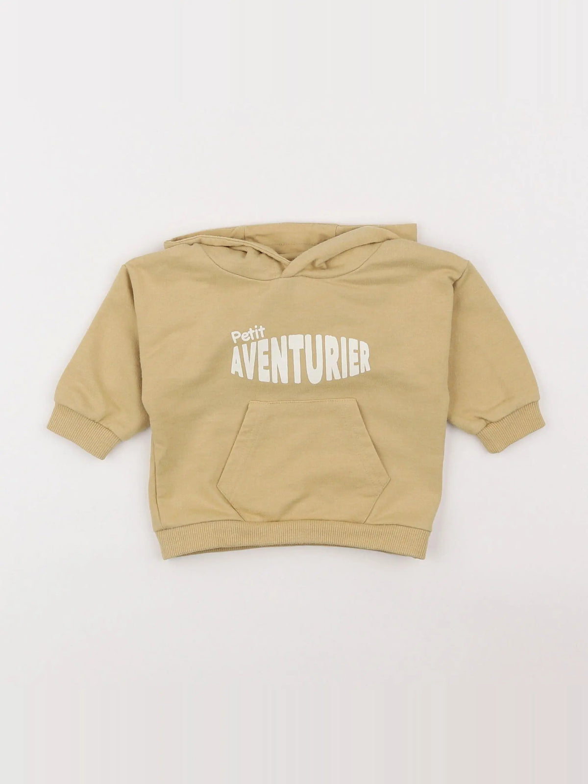 Vertbaudet - sweat jaune - 3 mois