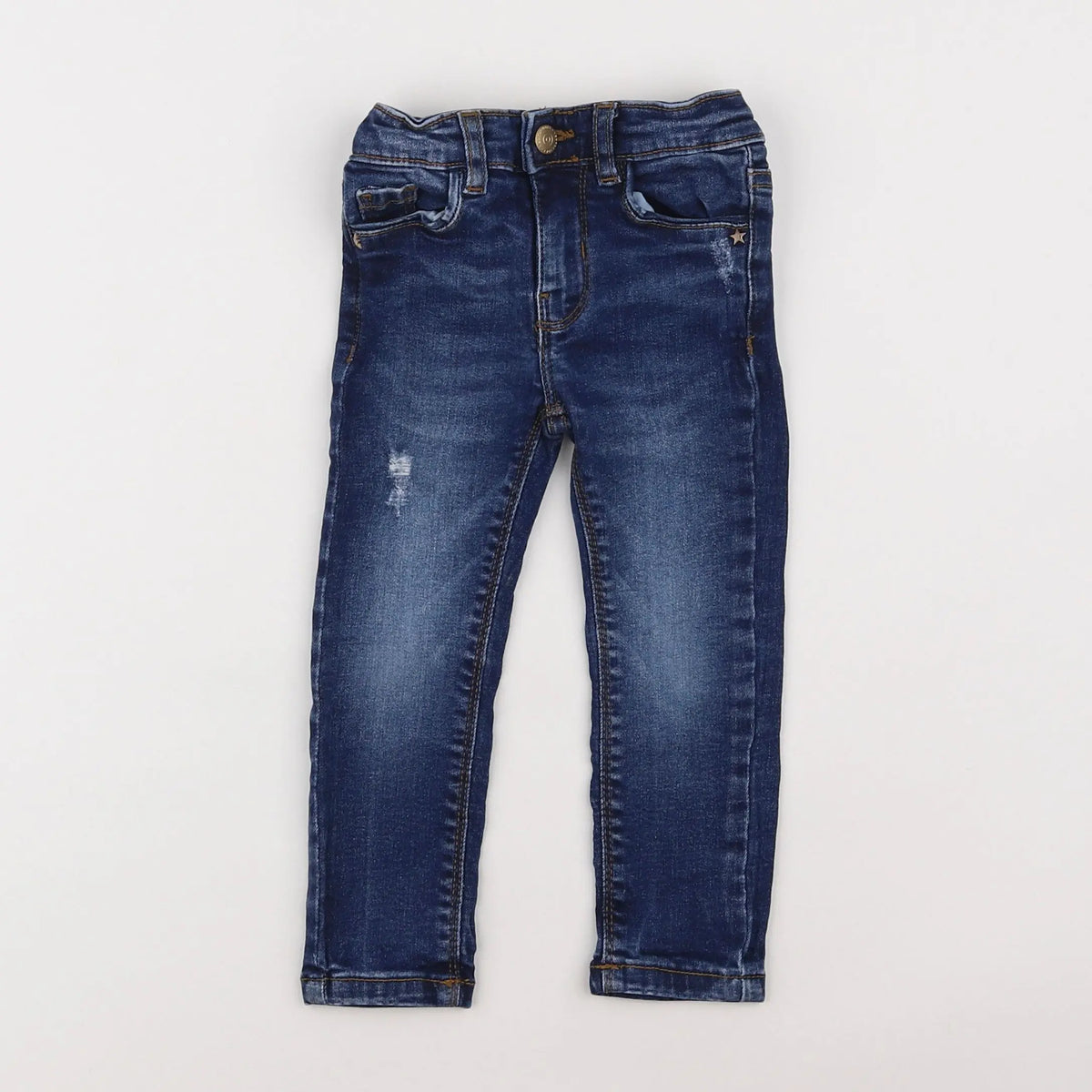 Vertbaudet - jean bleu - 2 ans