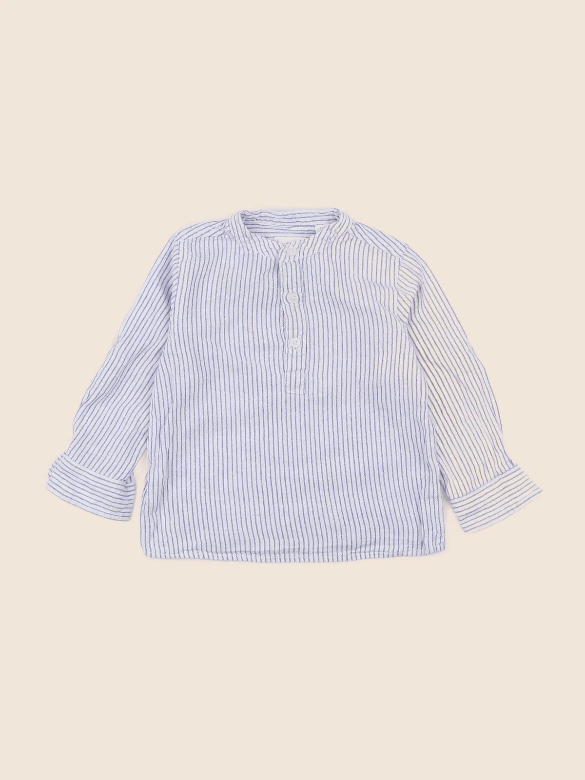 Mango - chemise bleu - 18 mois à 2 ans