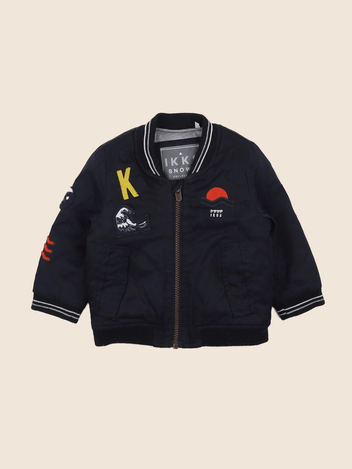 IKKS - veste bleu - 12 mois