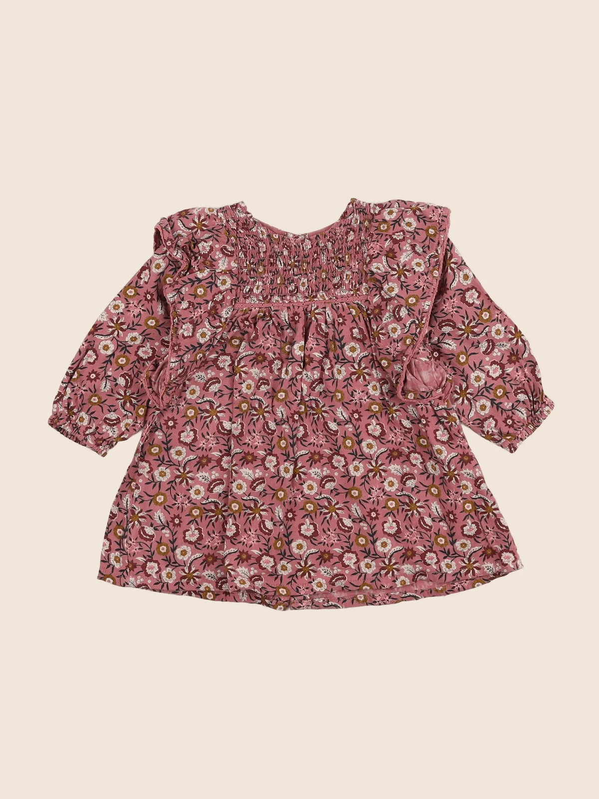 Vertbaudet - robe rose - 12 mois