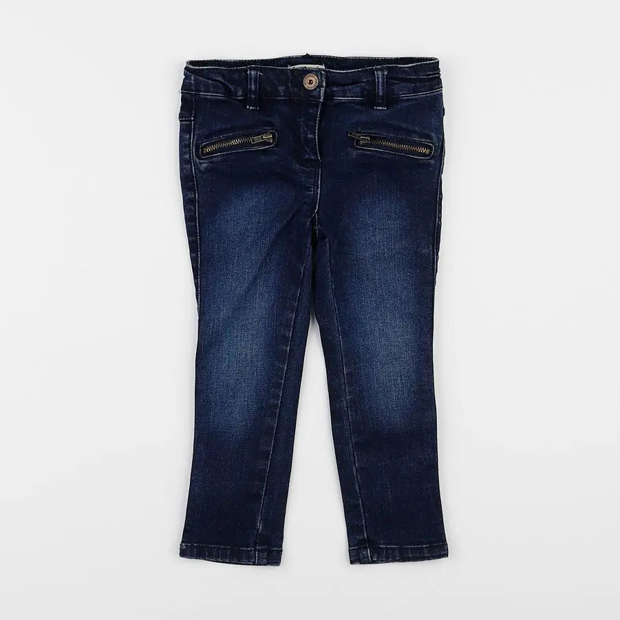 Vertbaudet - jean bleu - 2 ans