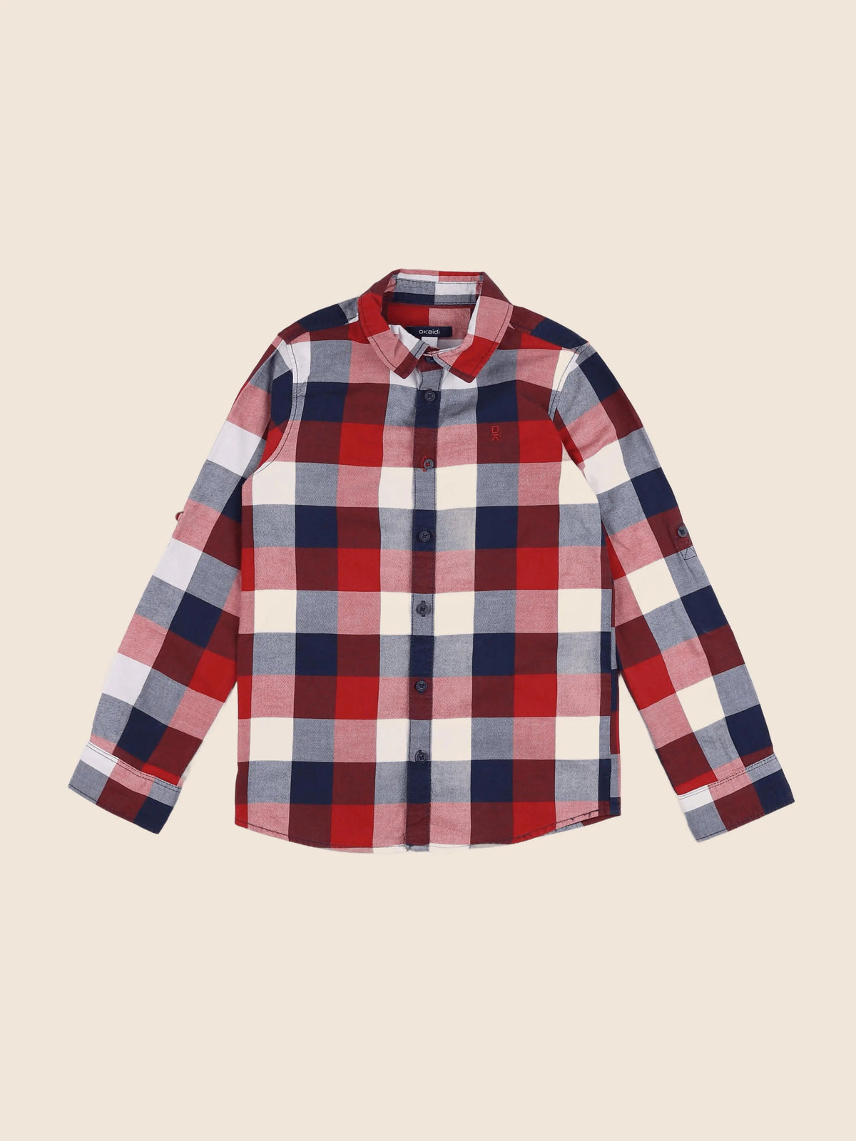 Okaidi - chemise multicolore - 8 ans