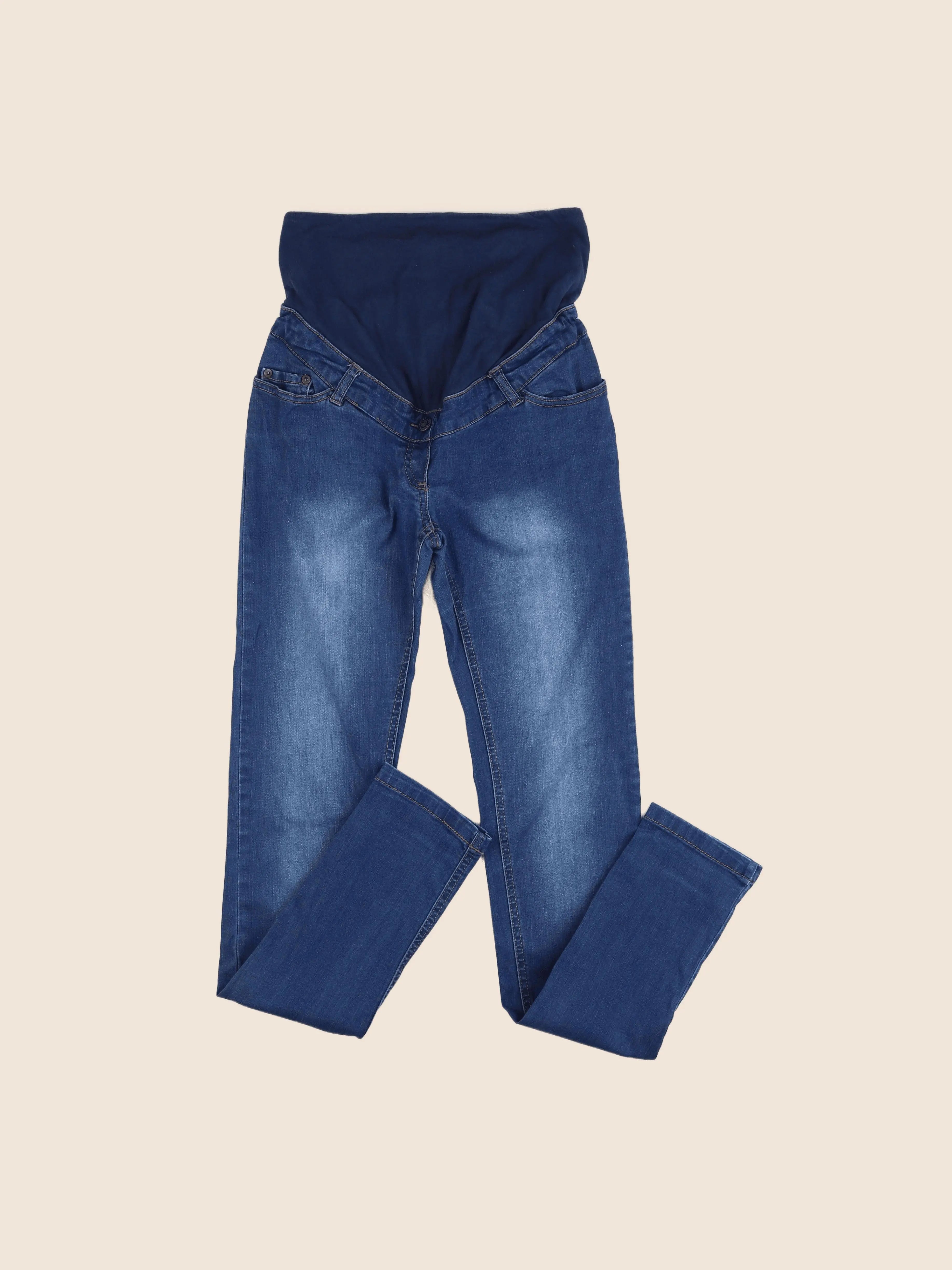 Vertbaudet - jean grossesse bleu - 38