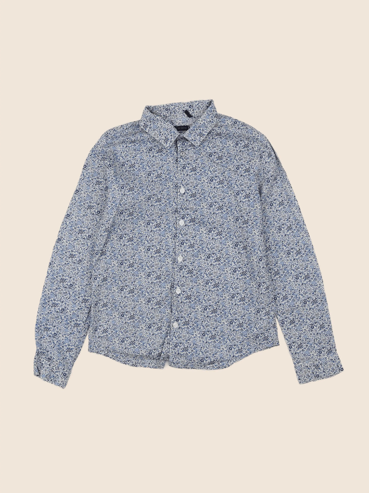 IKKS - chemise bleu - 10 ans