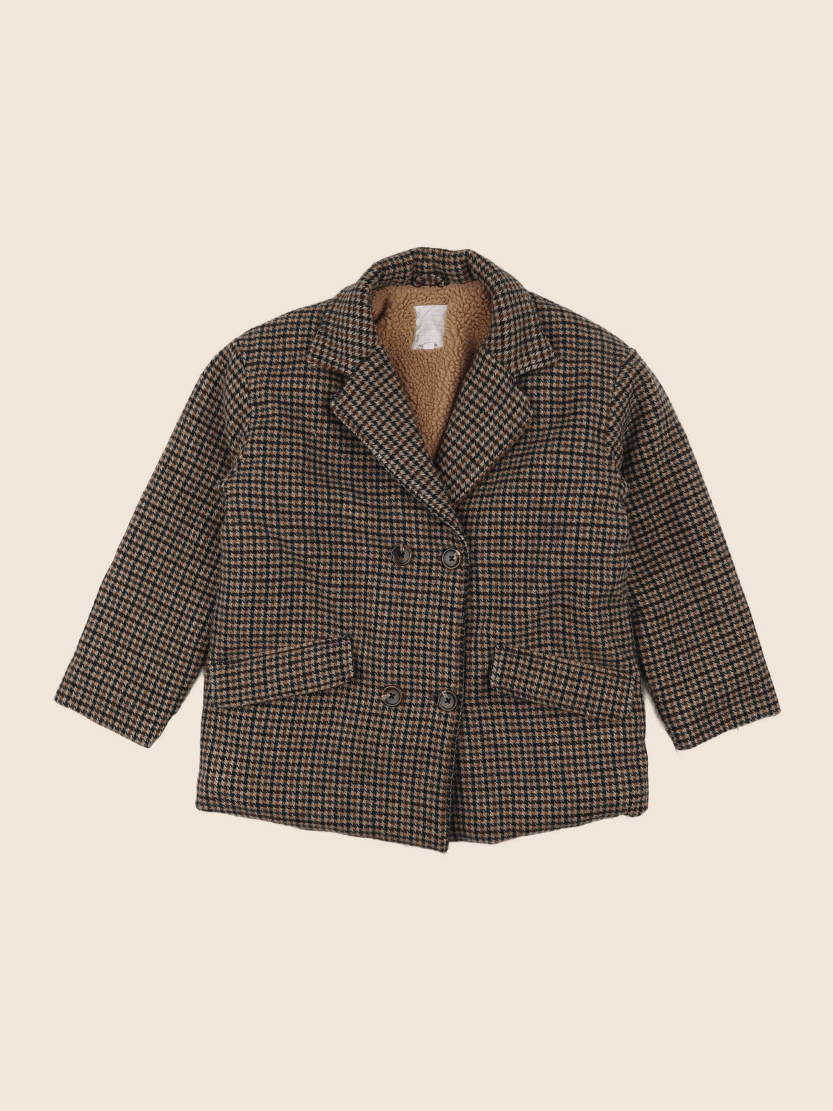 Vertbaudet - manteau marron - 14 ans