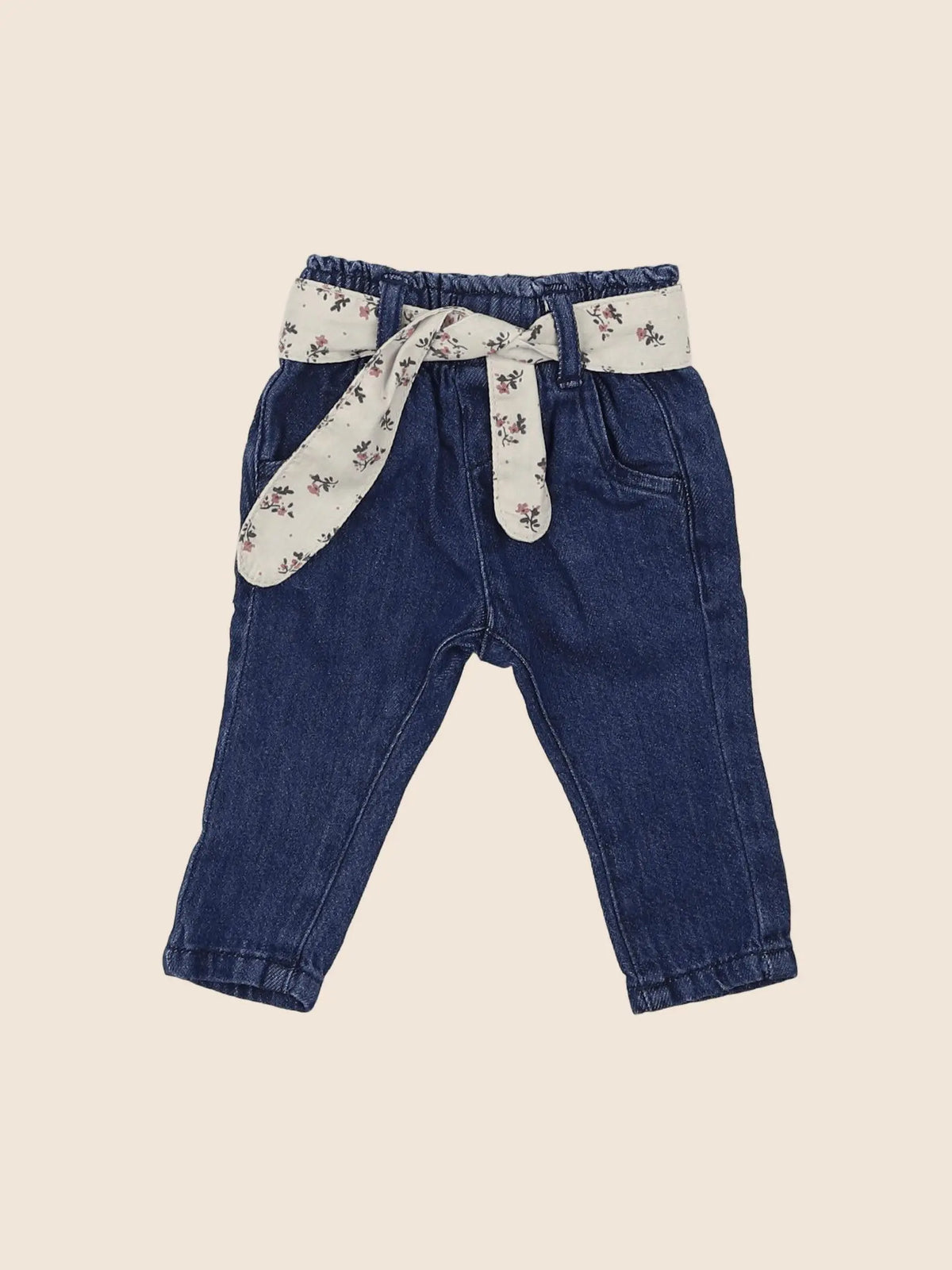 Vertbaudet - jean bleu - 3 mois