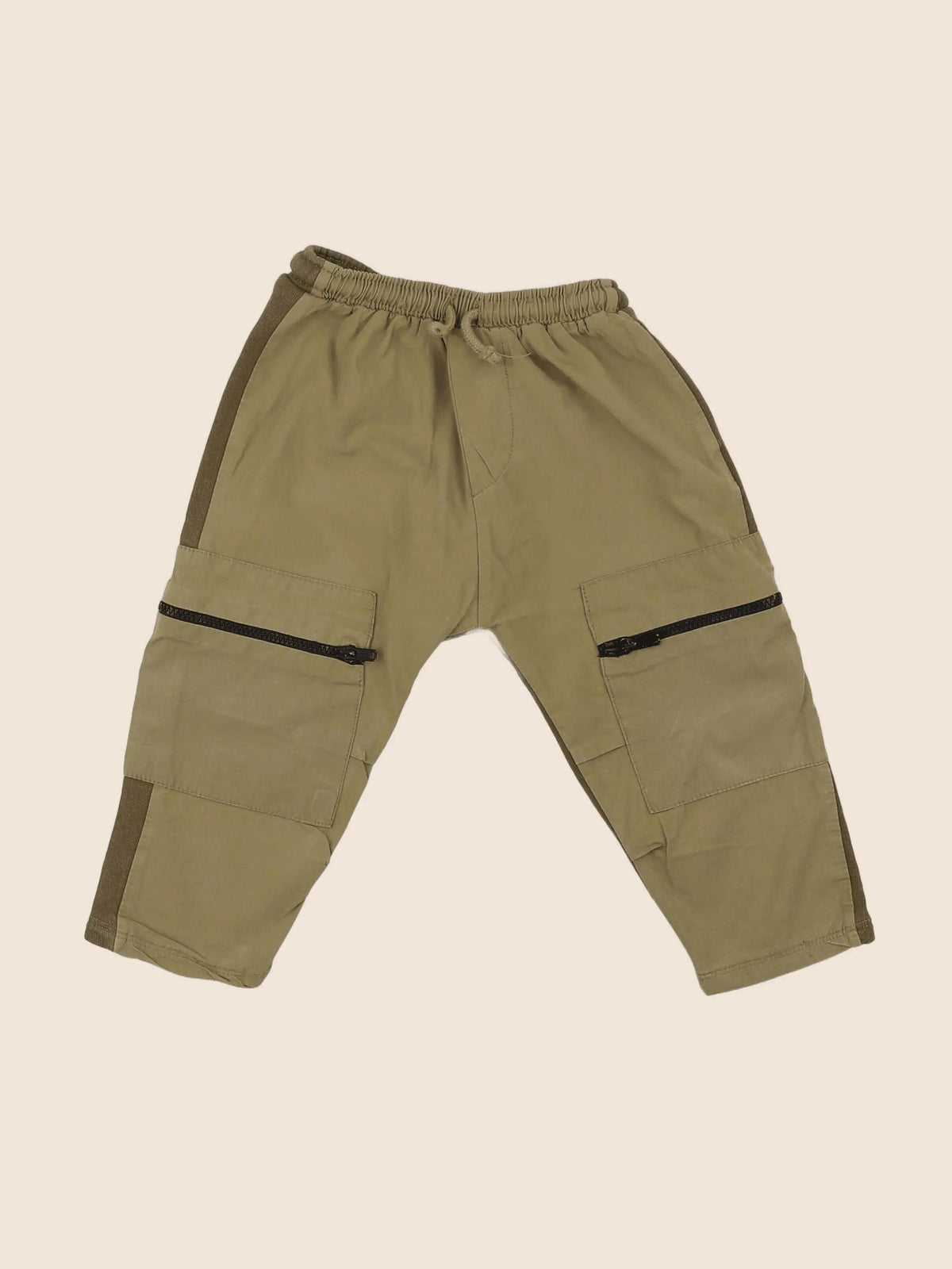 Zara - pantalon vert - 12/18 mois