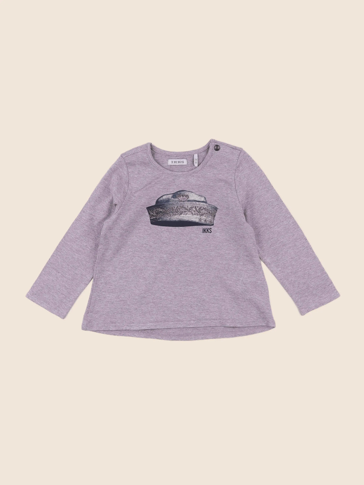 IKKS - tee-shirt violet - 18 mois