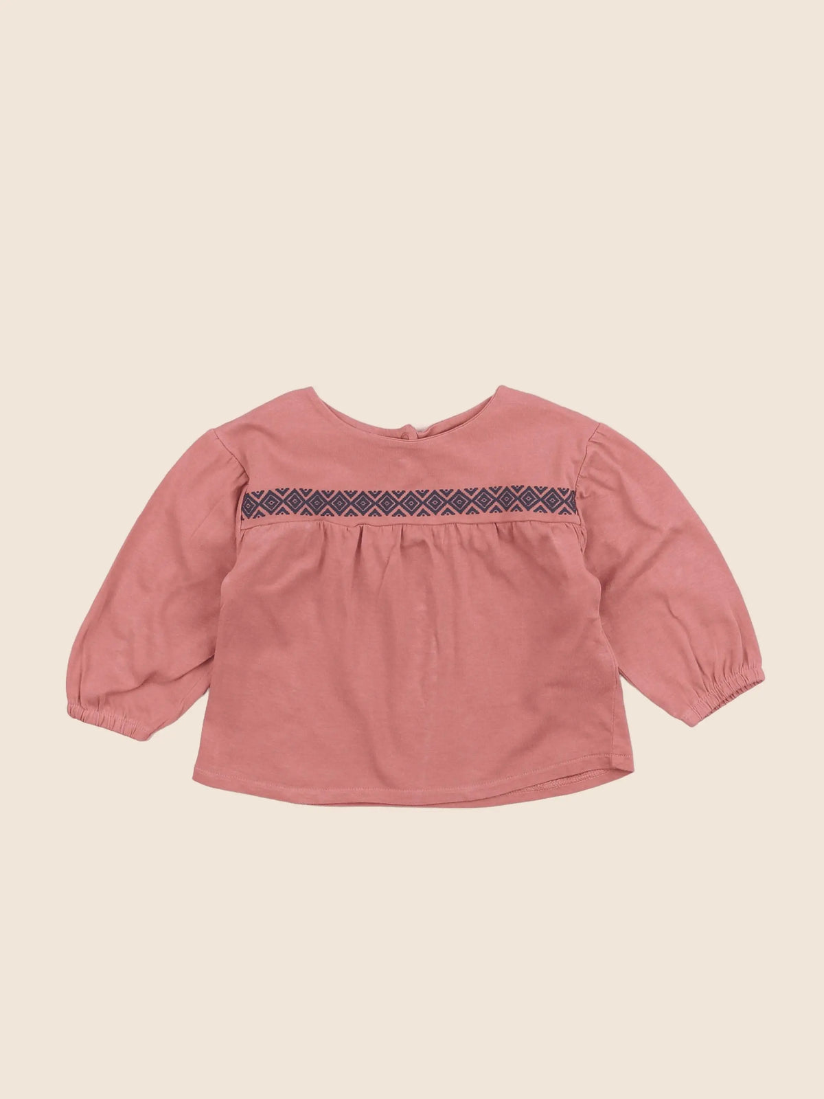 Vertbaudet - tee-shirt rose - 12 mois