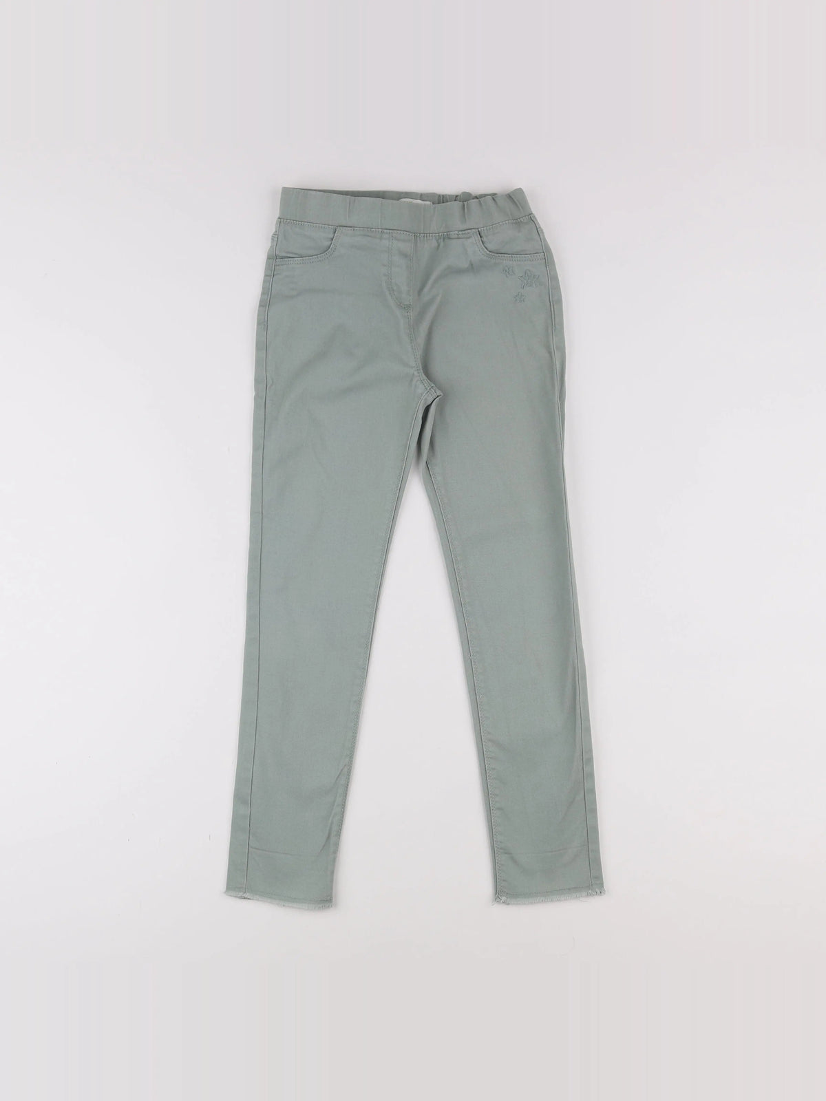 Vertbaudet - jegging vert - 9 ans