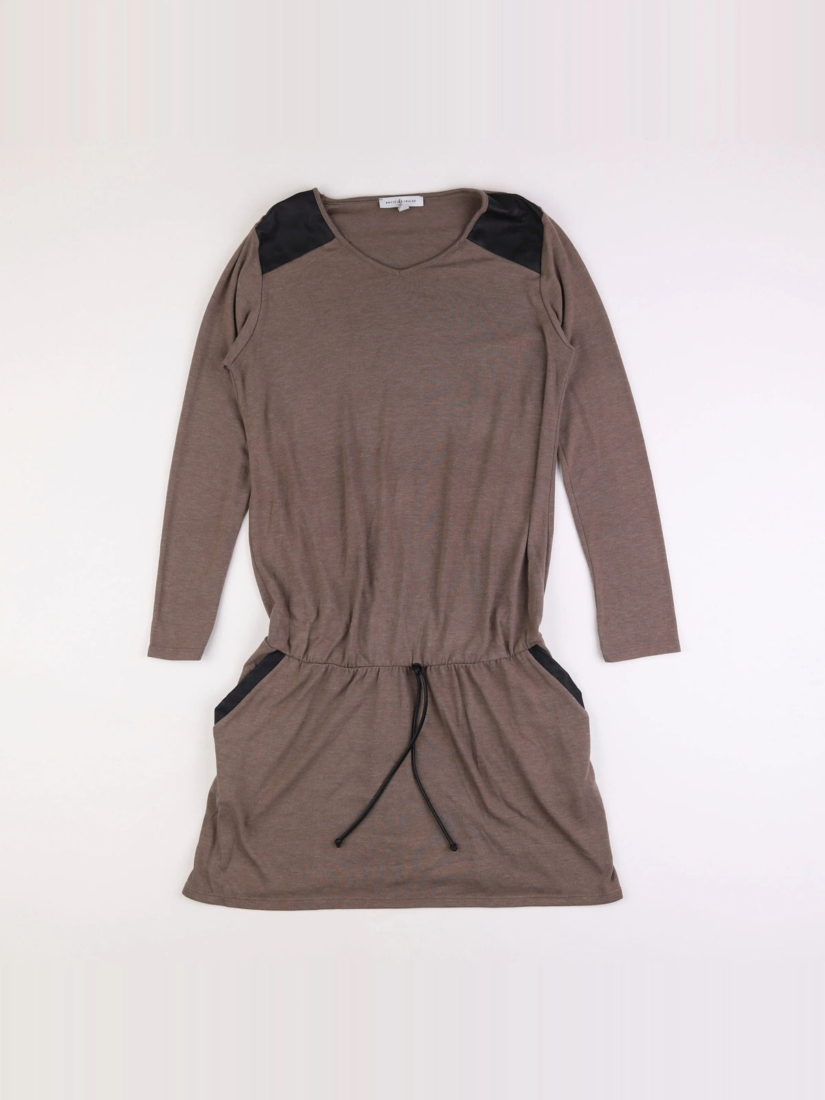 Envie de fraise - robe grossesse marron - 38 à 40