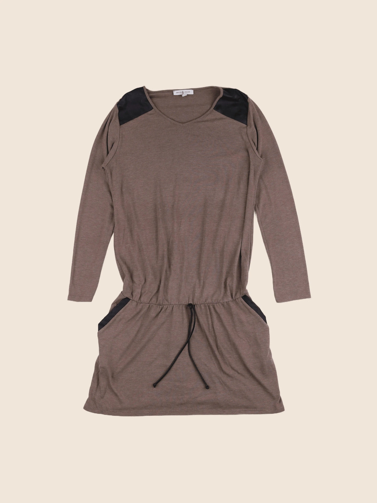 Envie de fraise - robe grossesse marron - 38 à 40