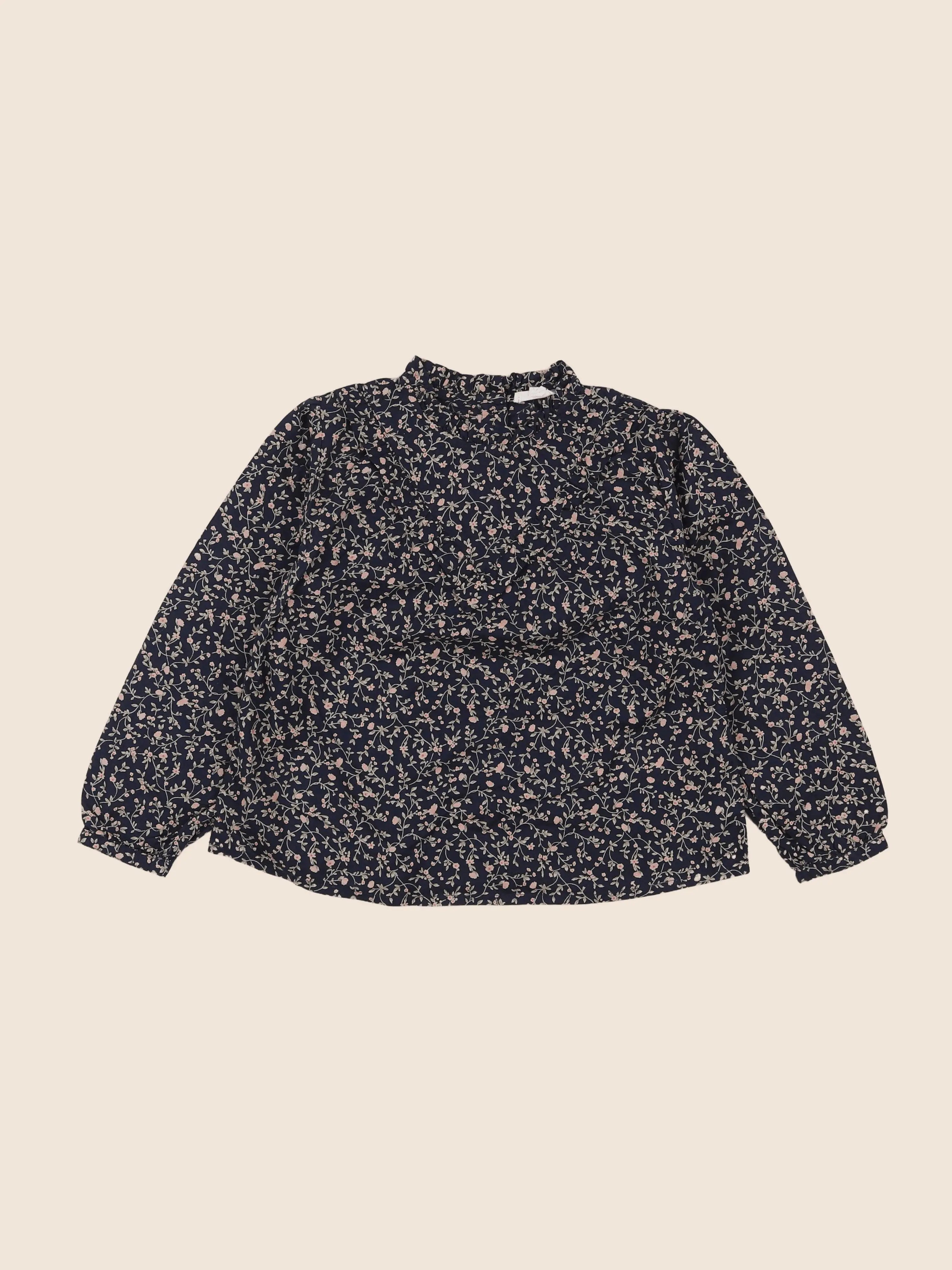 Vertbaudet - blouse bleu, vert - 6 ans