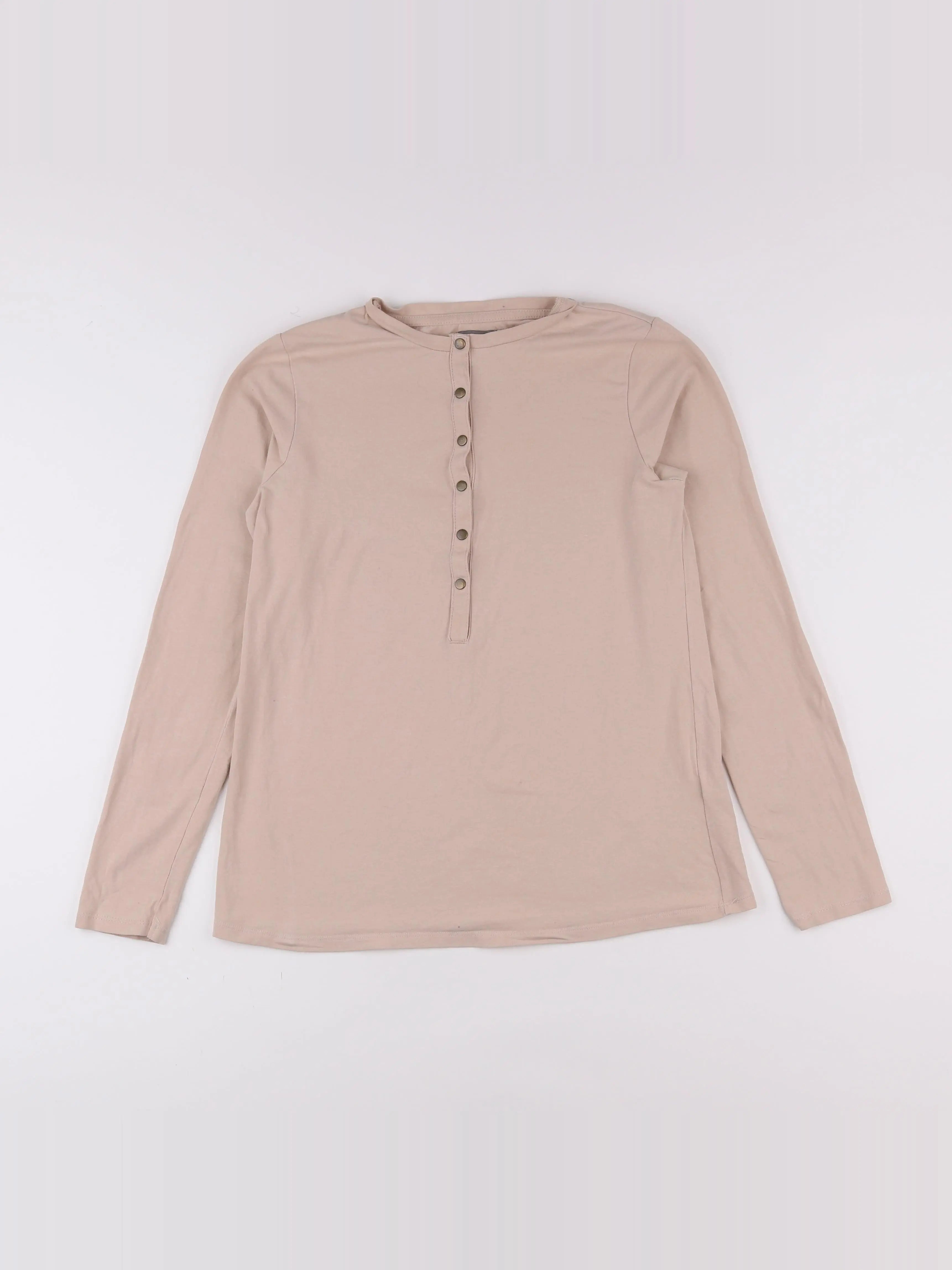 Vertbaudet - tee-shirt grossesse beige - 34 à 36