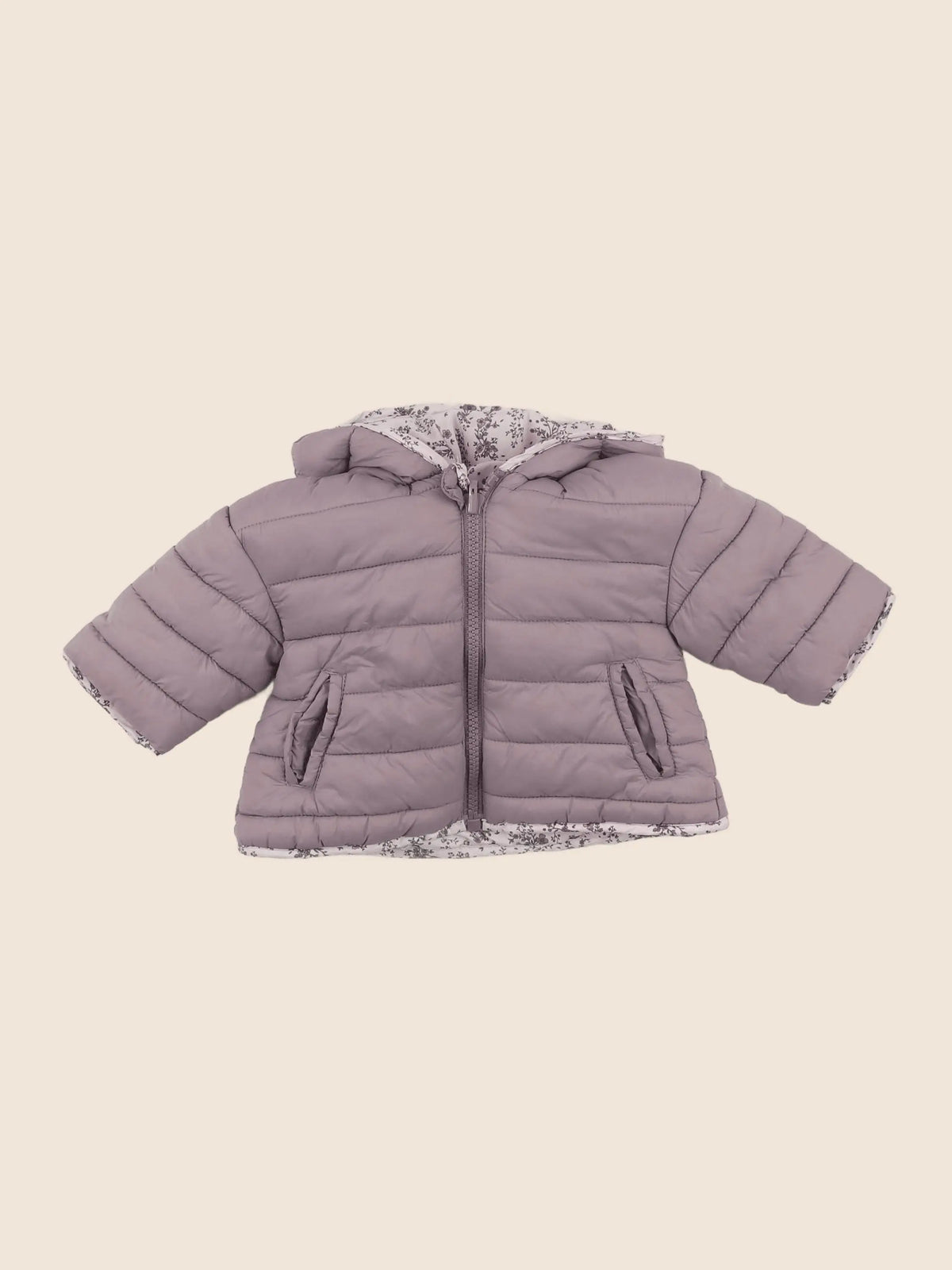 Vertbaudet - doudoune rose - 3 mois