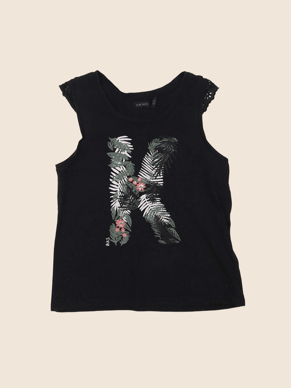 IKKS - tee-shirt noir - 8 ans