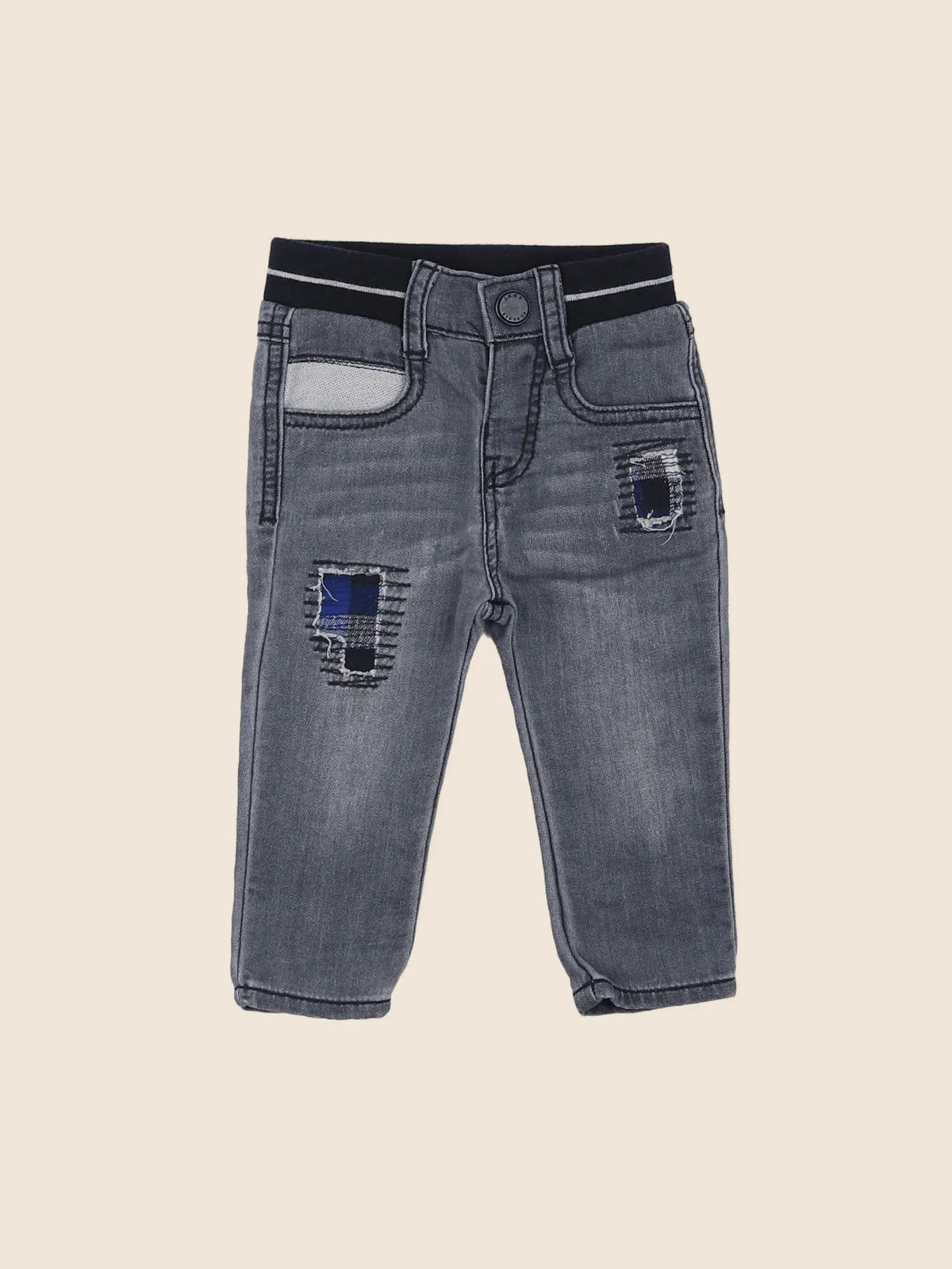 IKKS - jean gris - 6 mois