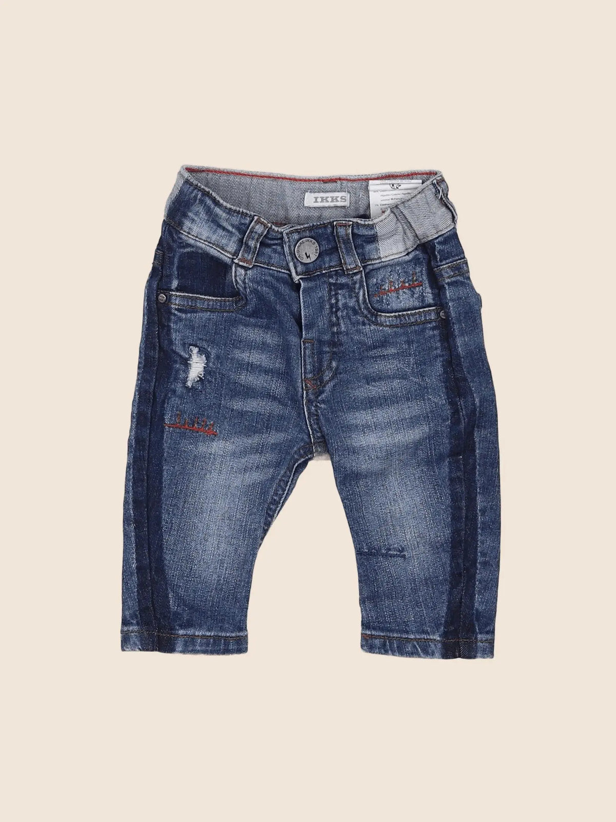 IKKS - jean bleu - 3 mois
