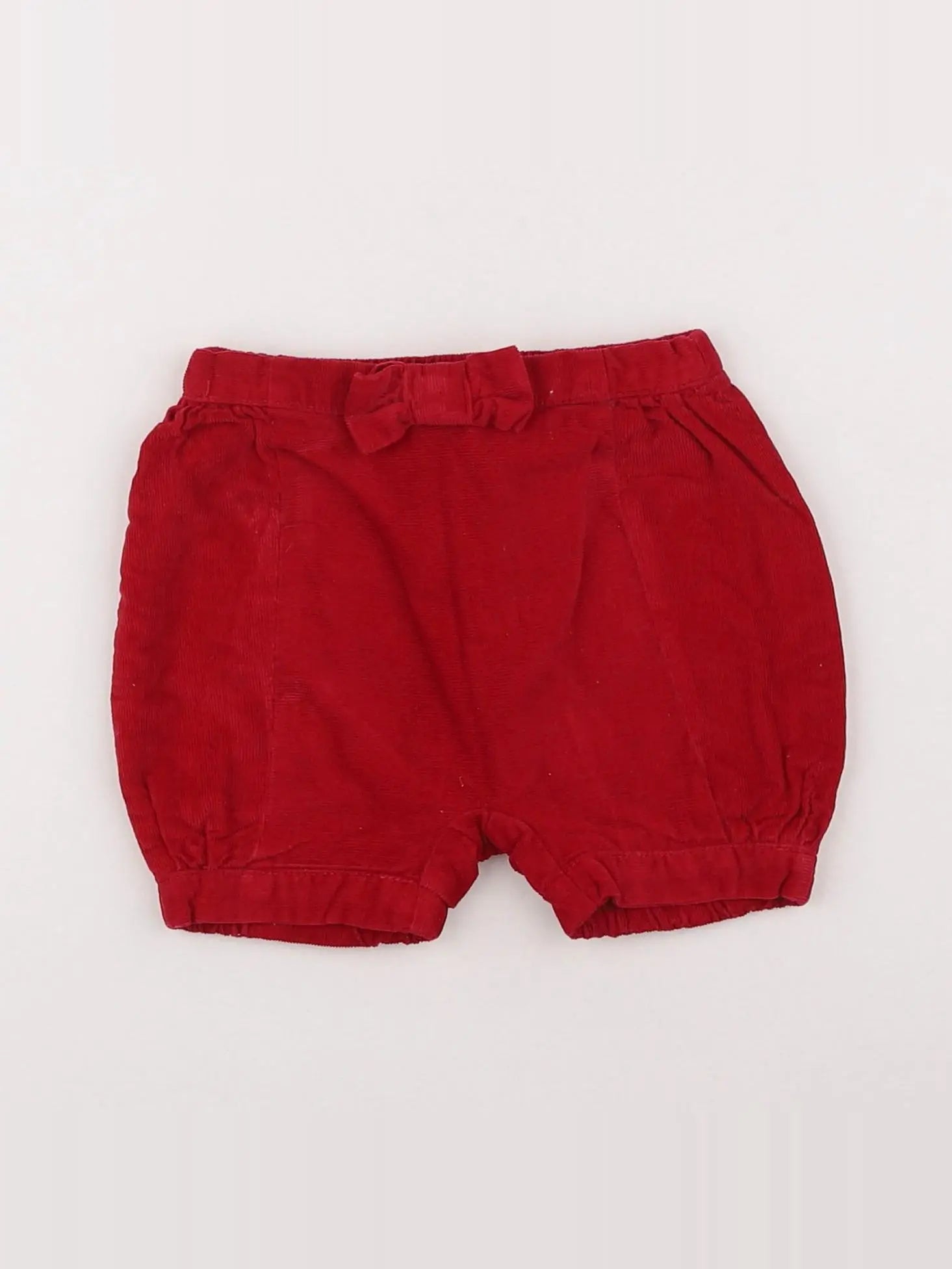 Jacadi - short rouge - 6 mois