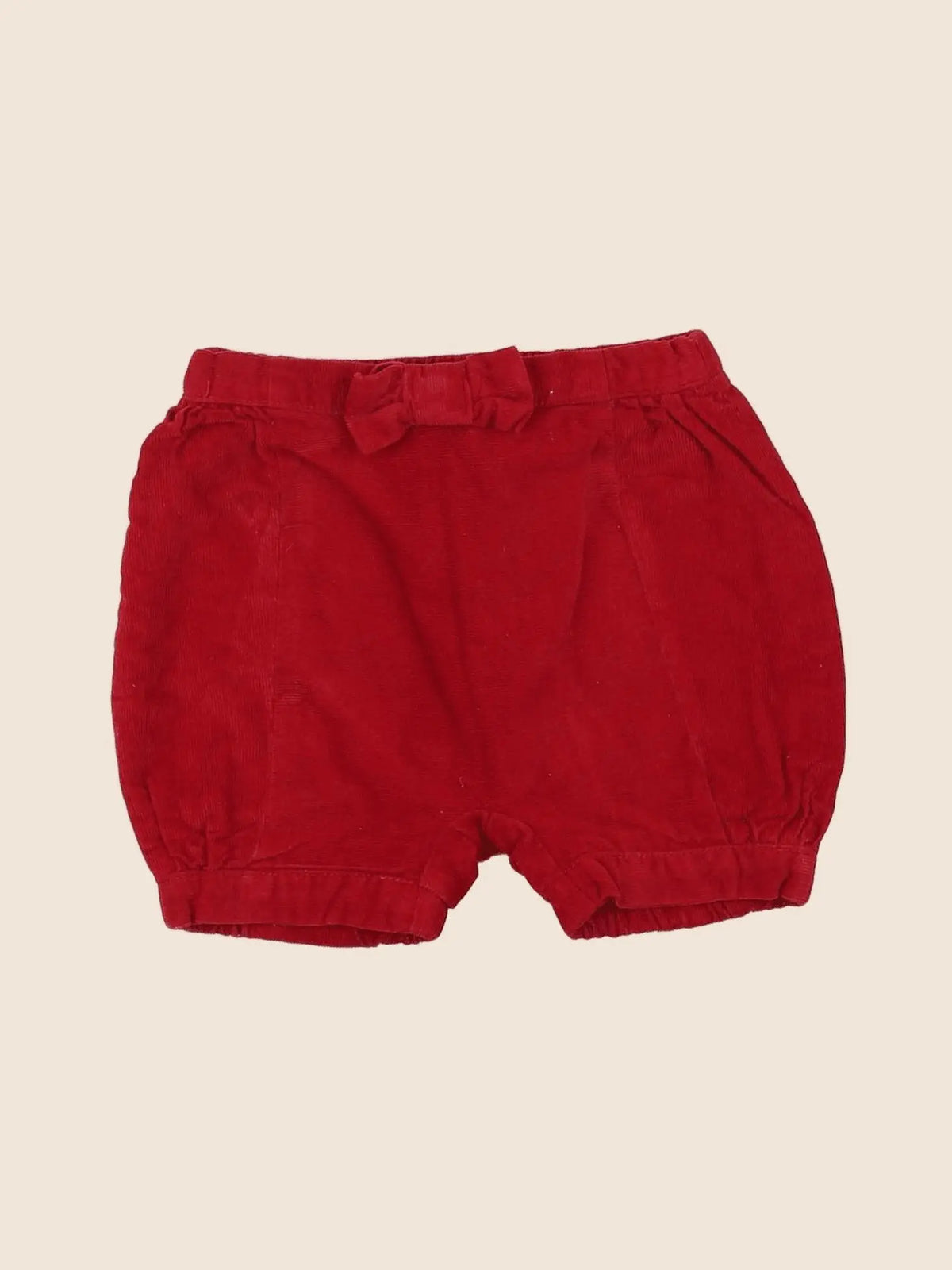 Jacadi - short rouge - 6 mois