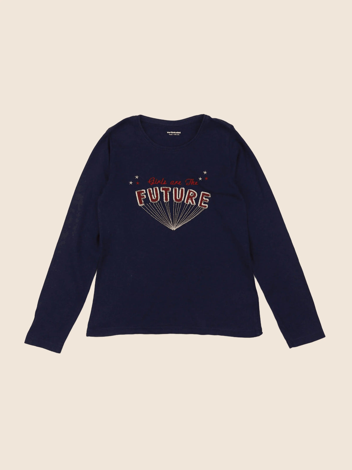 Vertbaudet - tee-shirt multicolore - 8 ans