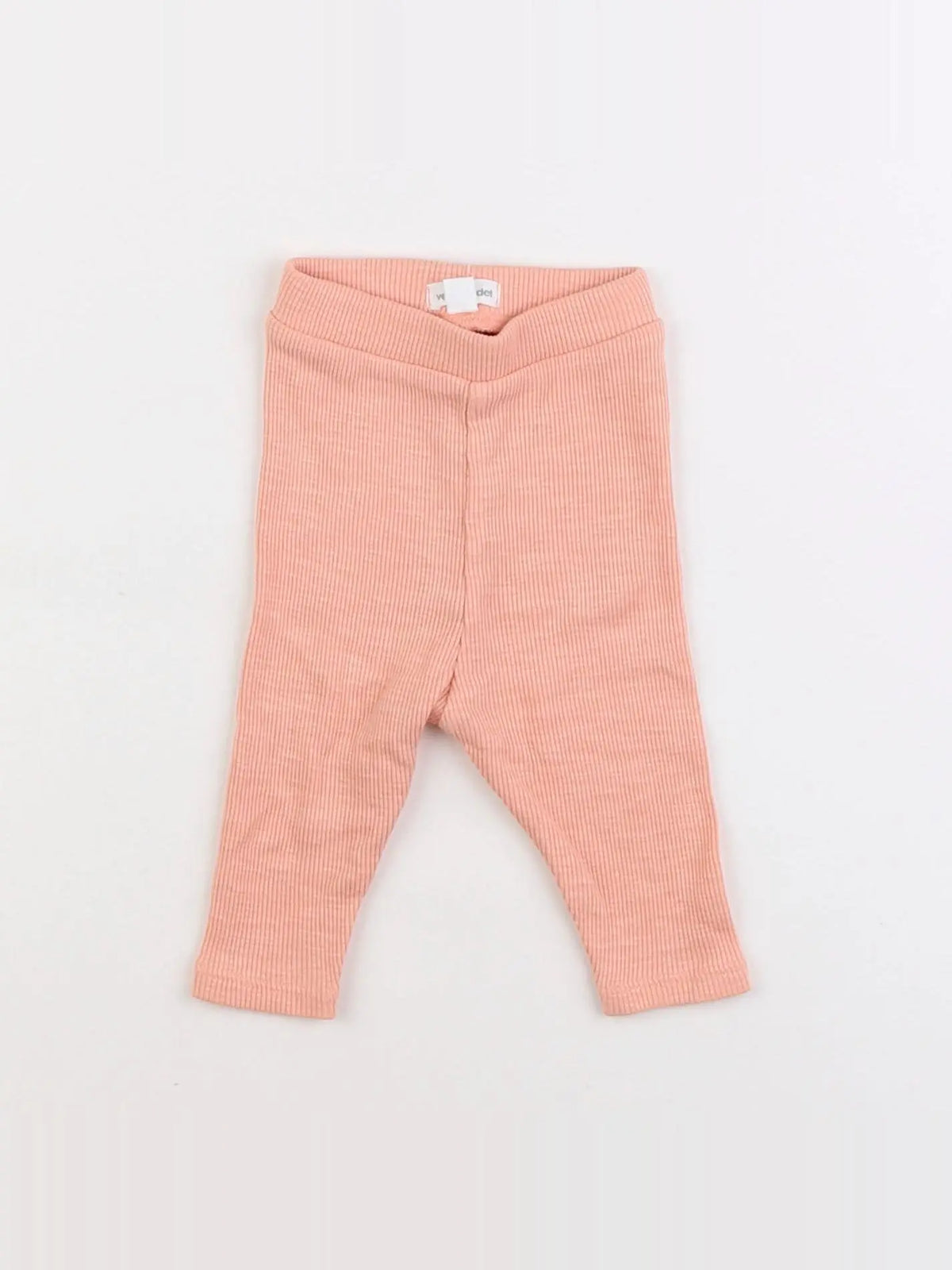 Vertbaudet - legging orange - 3 mois