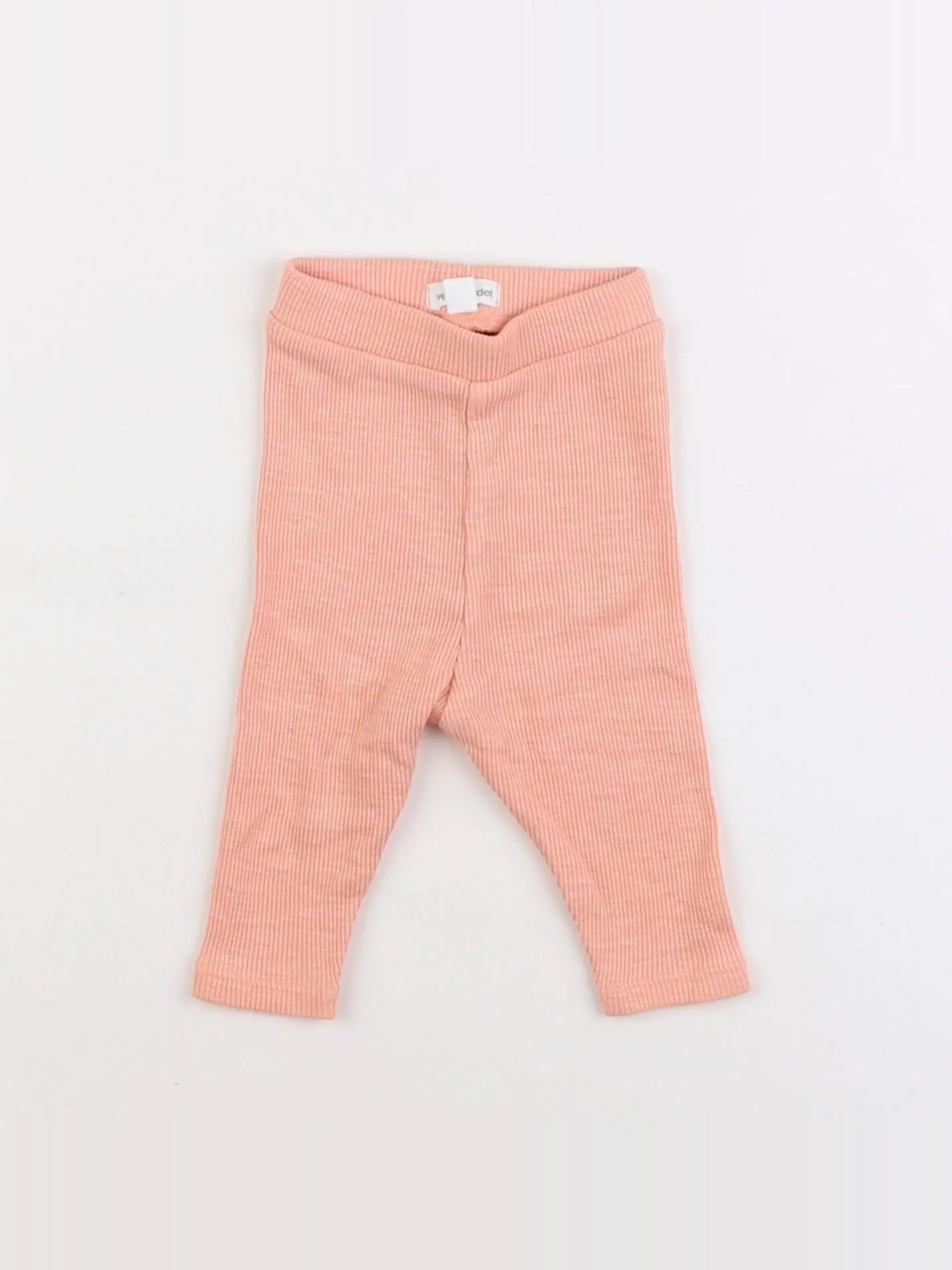Vertbaudet - legging orange - 3 mois