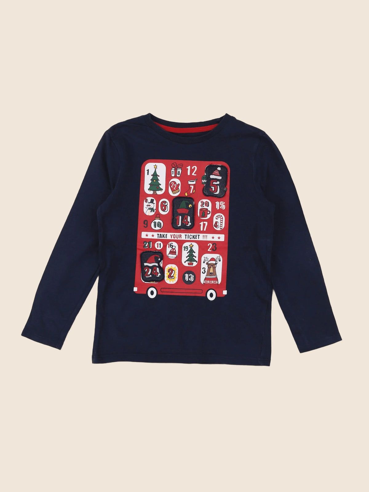 Vertbaudet - tee-shirt bleu - 8 ans