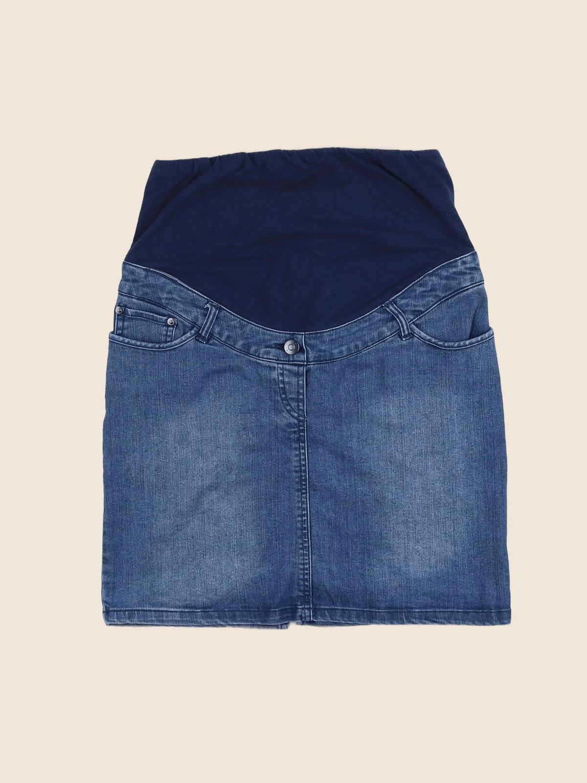 Vertbaudet - jupe grossesse bleu - 36